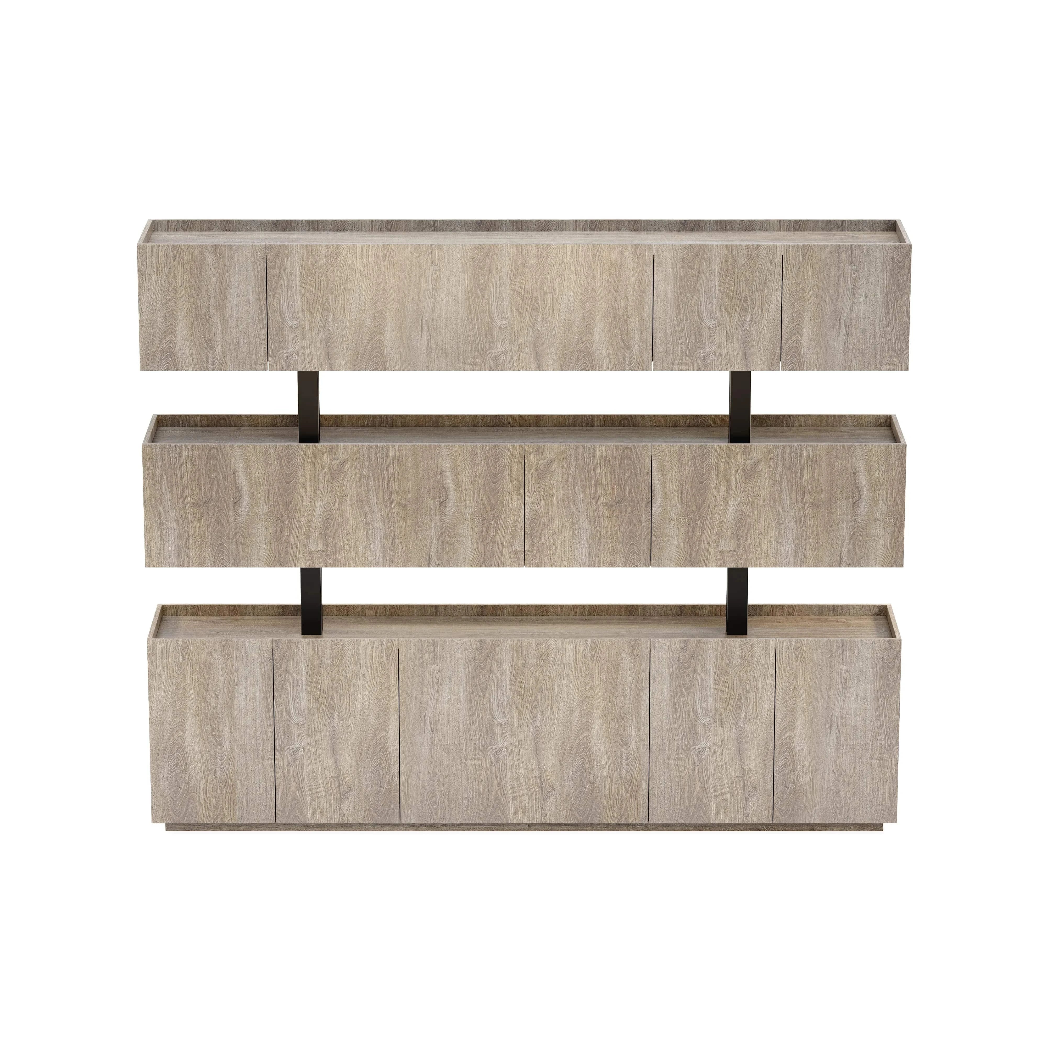 Estantería de pared para biblioteca Finn de 53 a 95