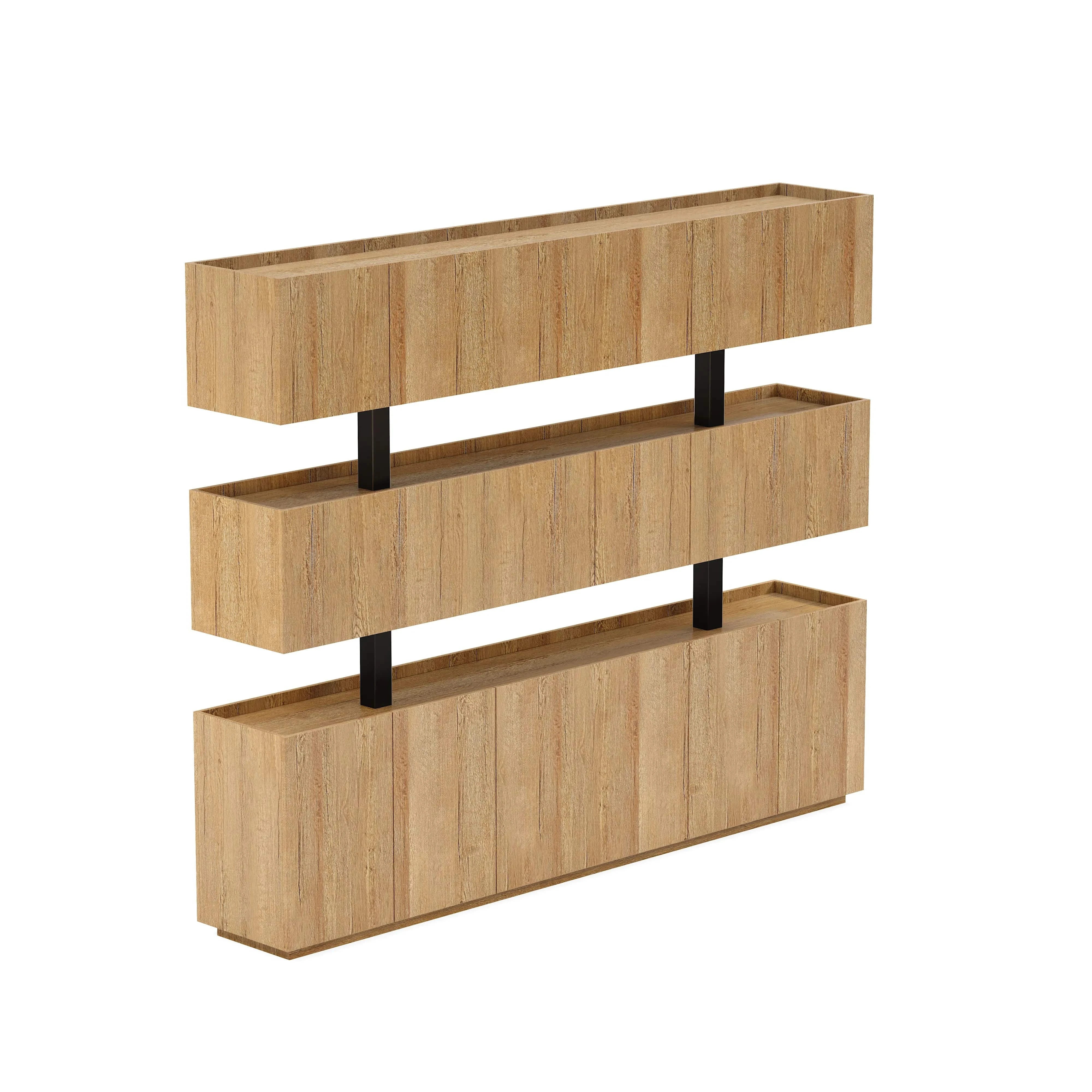Estantería de pared para biblioteca Finn de 53 a 95