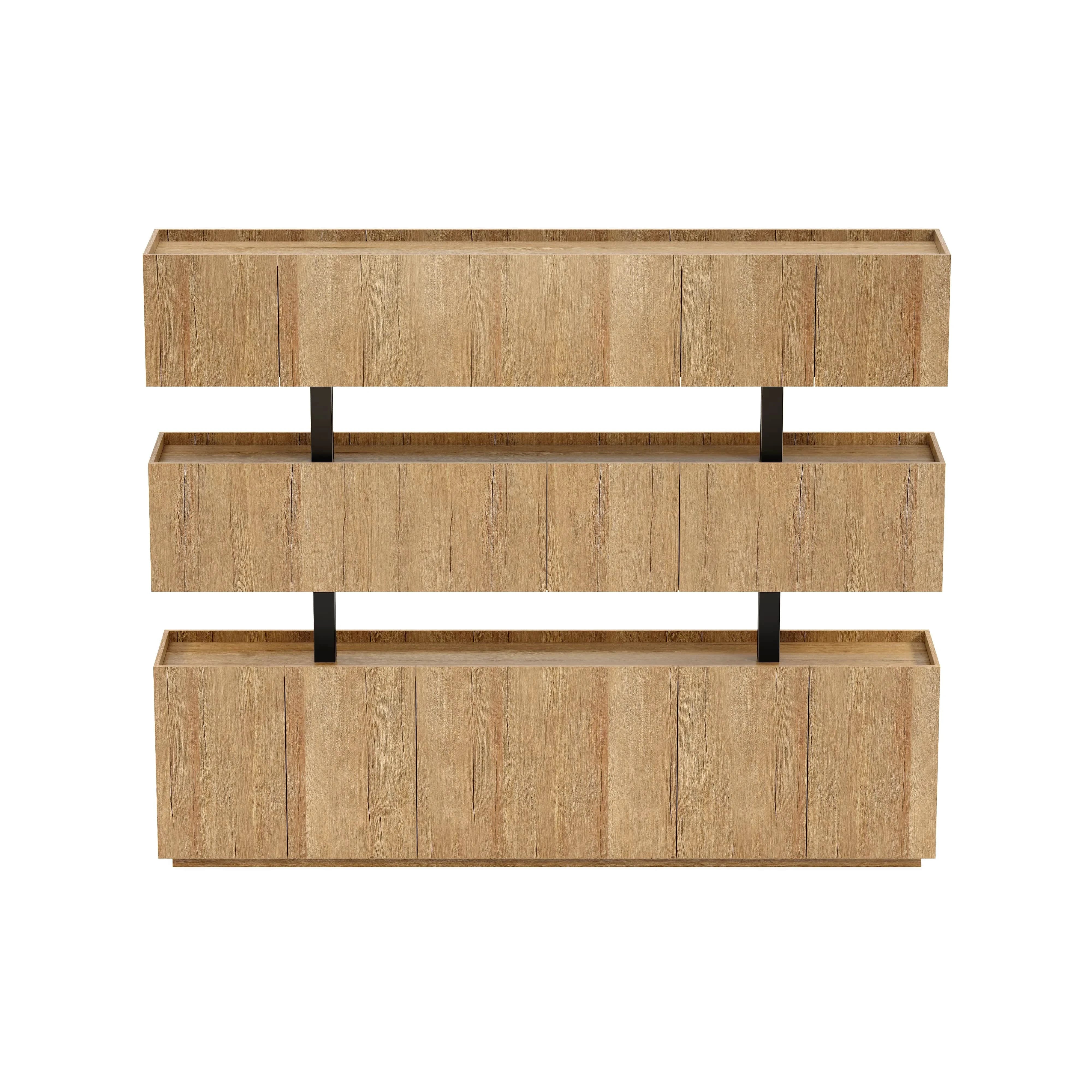 Estantería de pared para biblioteca Finn de 53 a 95