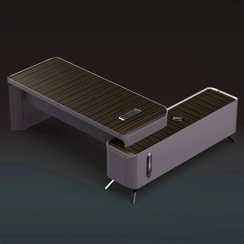 Francesca ยท Modern L-Shaped Executive Desk