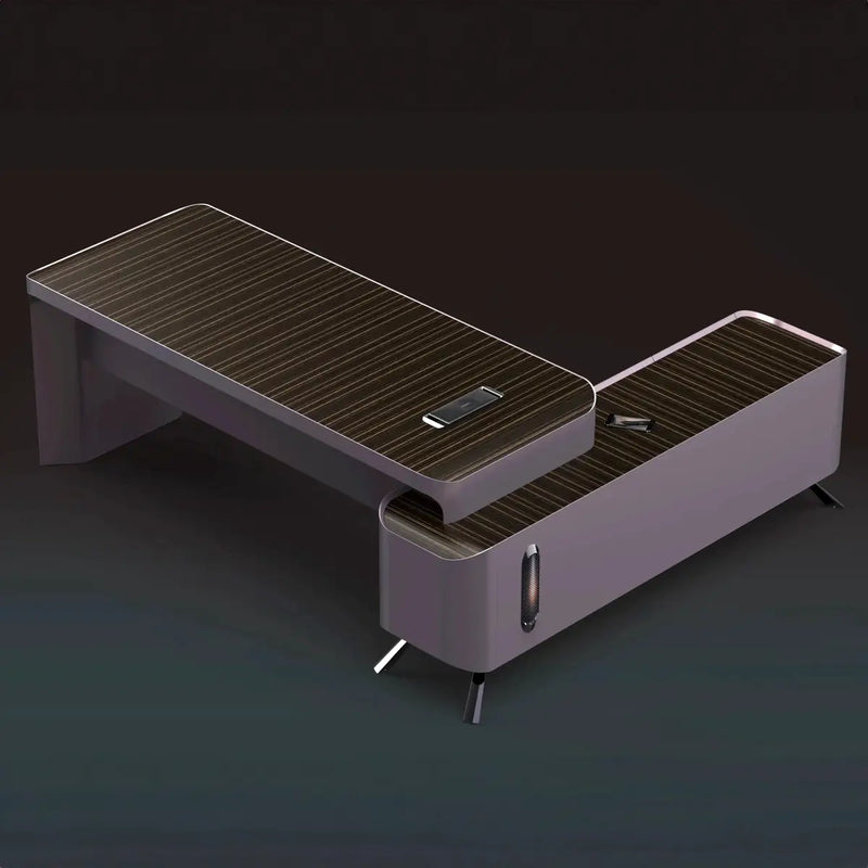 Conex · Luxury L-Shaped Executive Desk