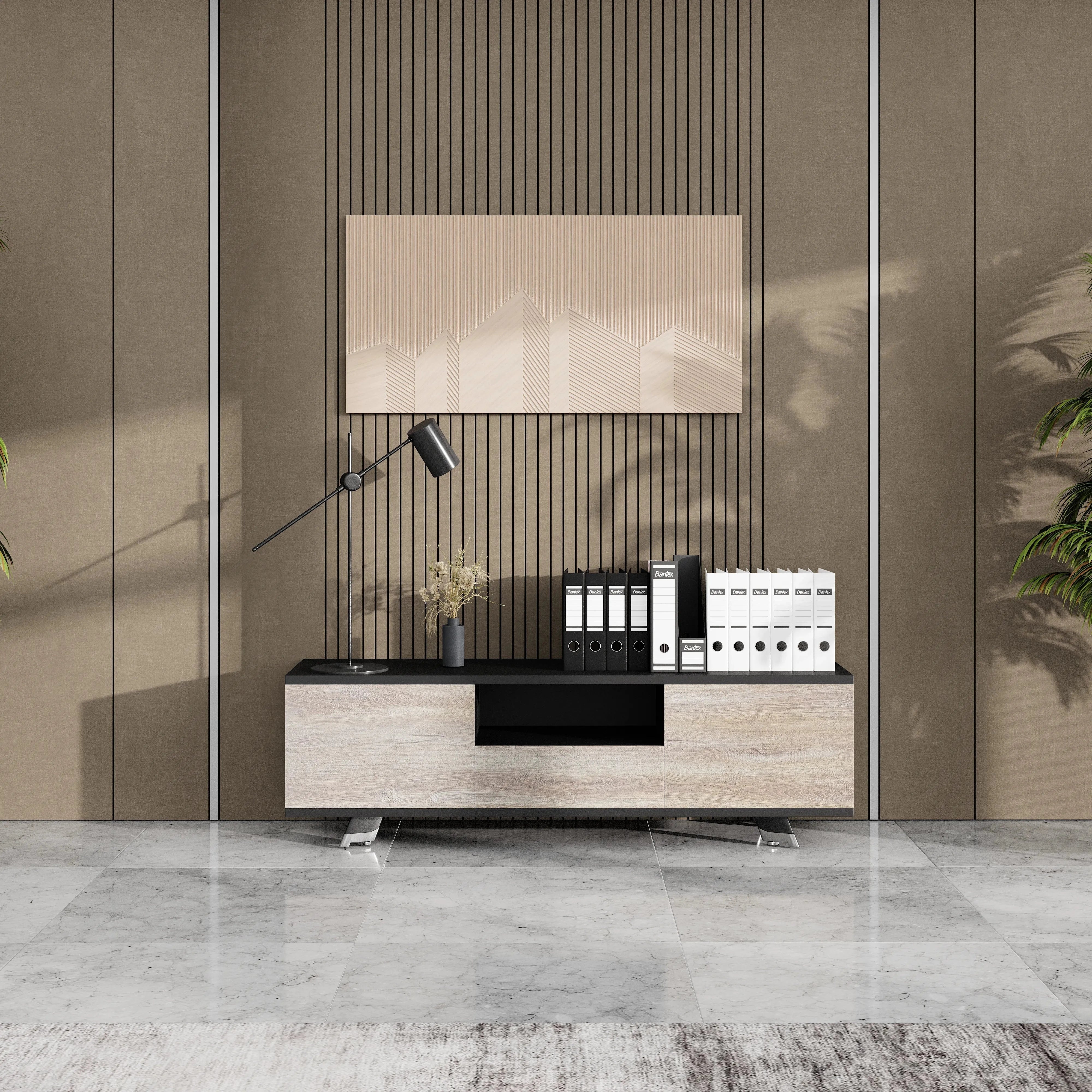 Francis ยท Office Sideboard Console Table w/ Storage