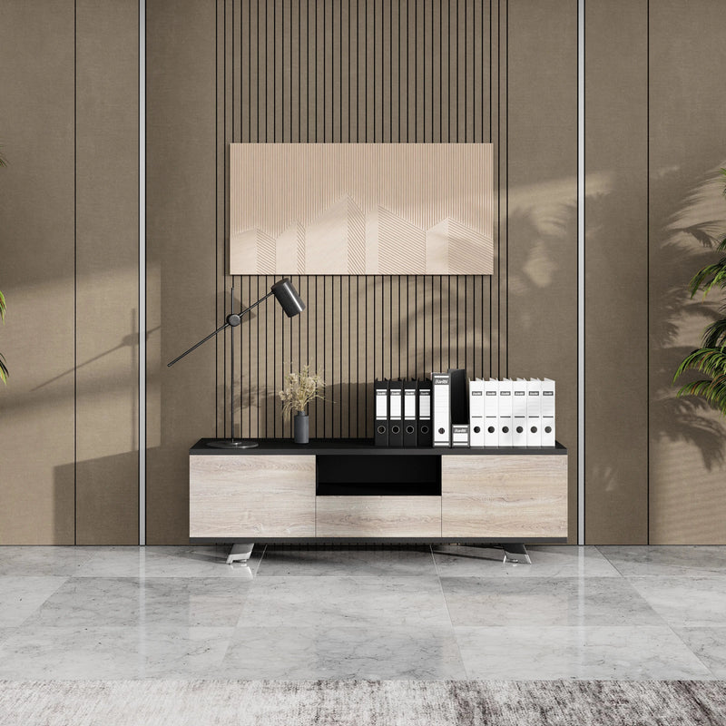 Francis ยท Office Sideboard Console Table w/ Storage