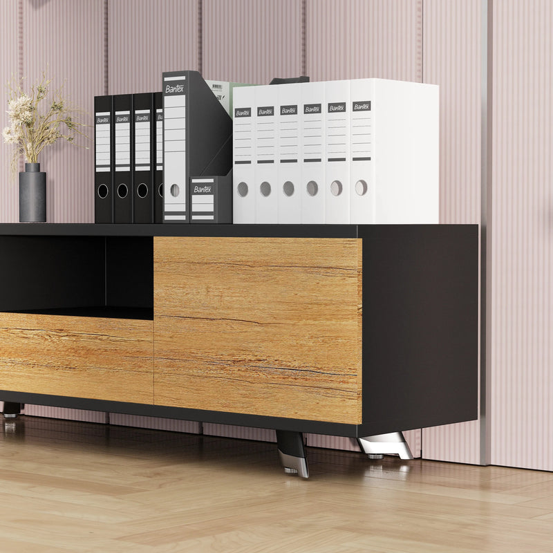 Francis ยท Office Sideboard Console Table w/ Storage
