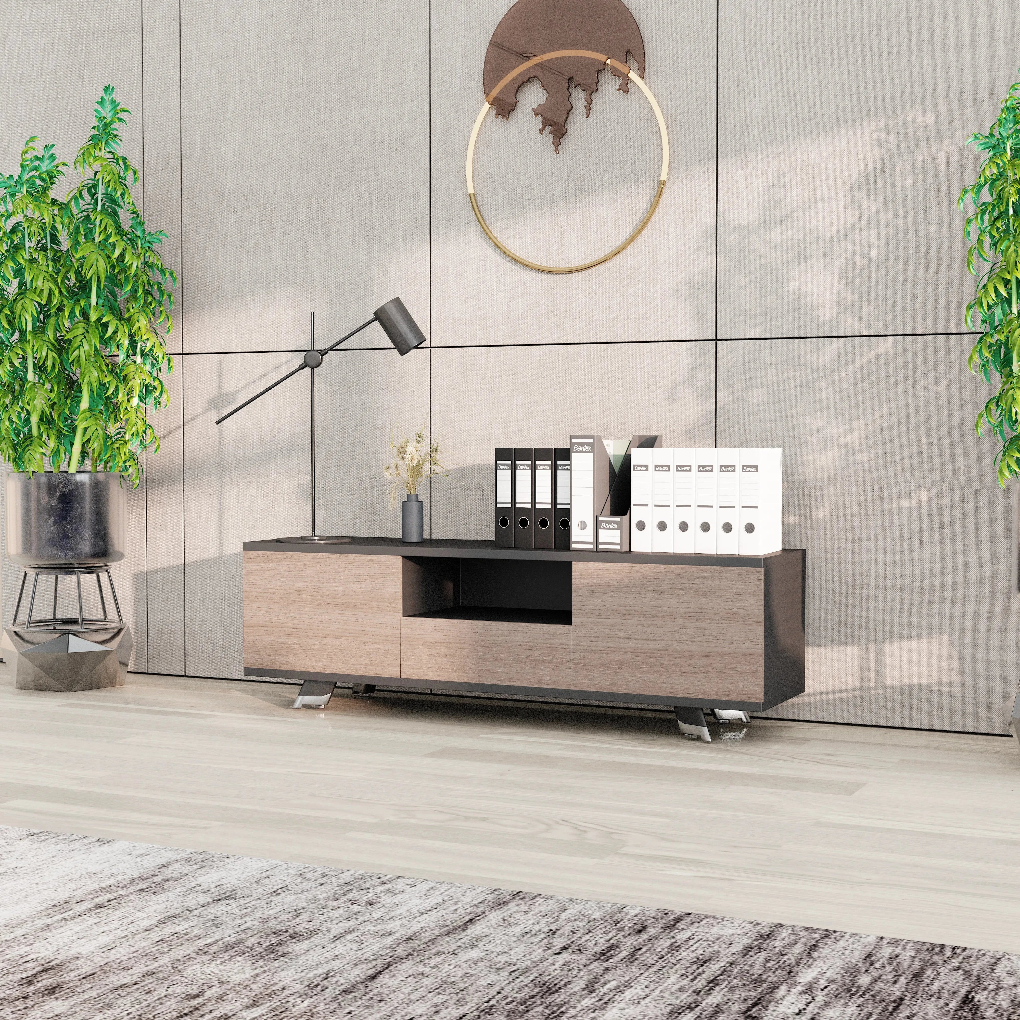 Francis ยท Office Sideboard Console Table w/ Storage