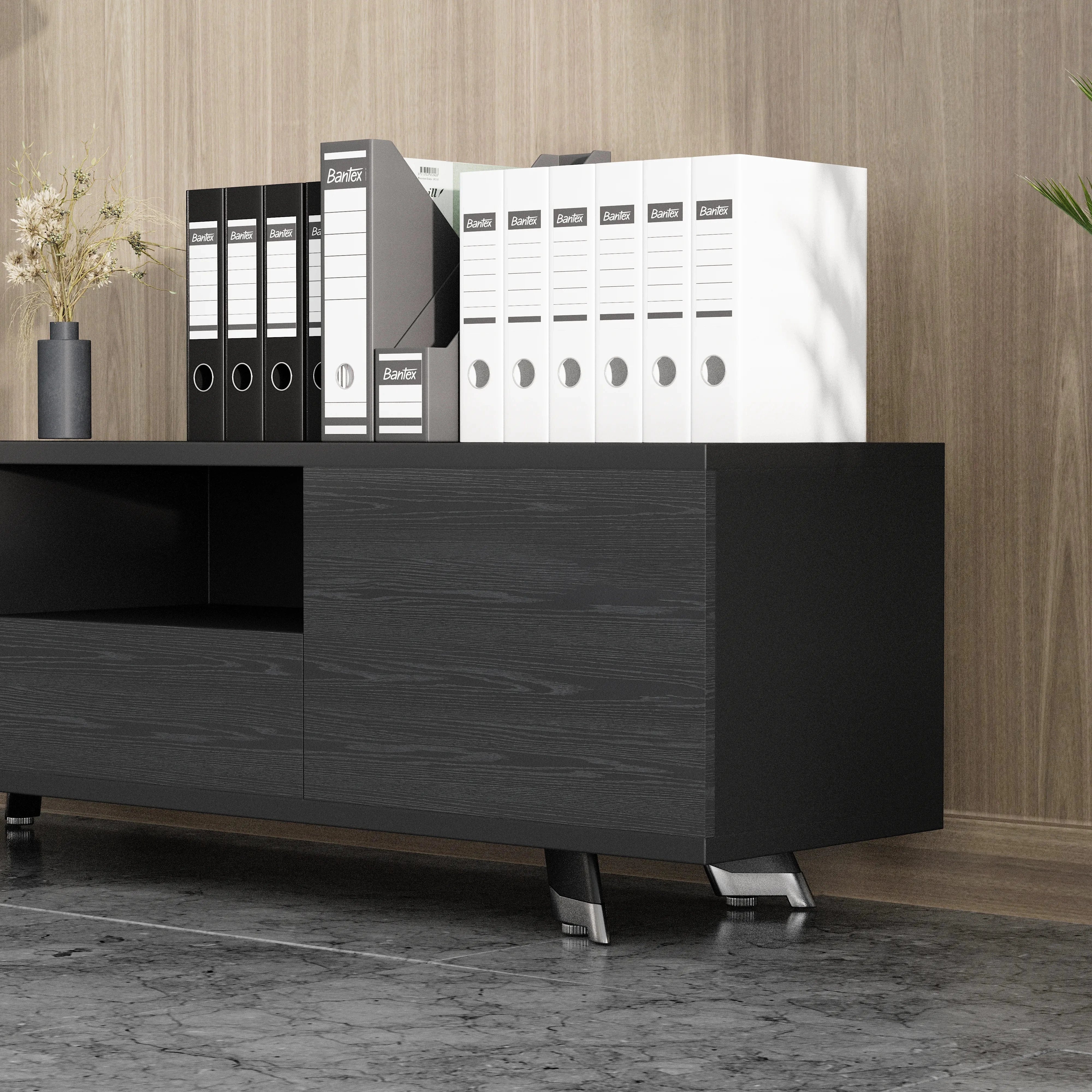 Francis ยท Office Sideboard Console Table w/ Storage