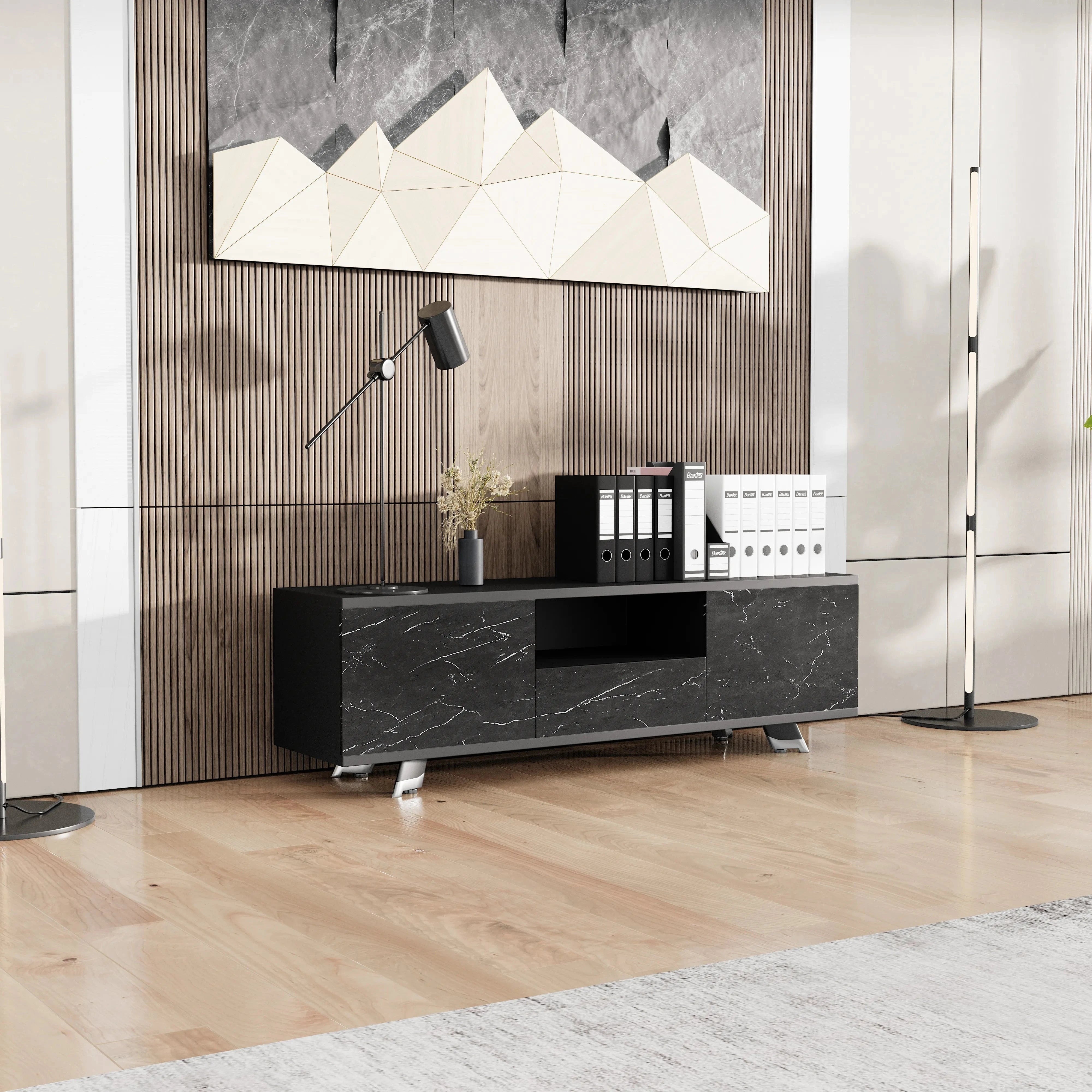 Francis ยท Office Sideboard Console Table w/ Storage