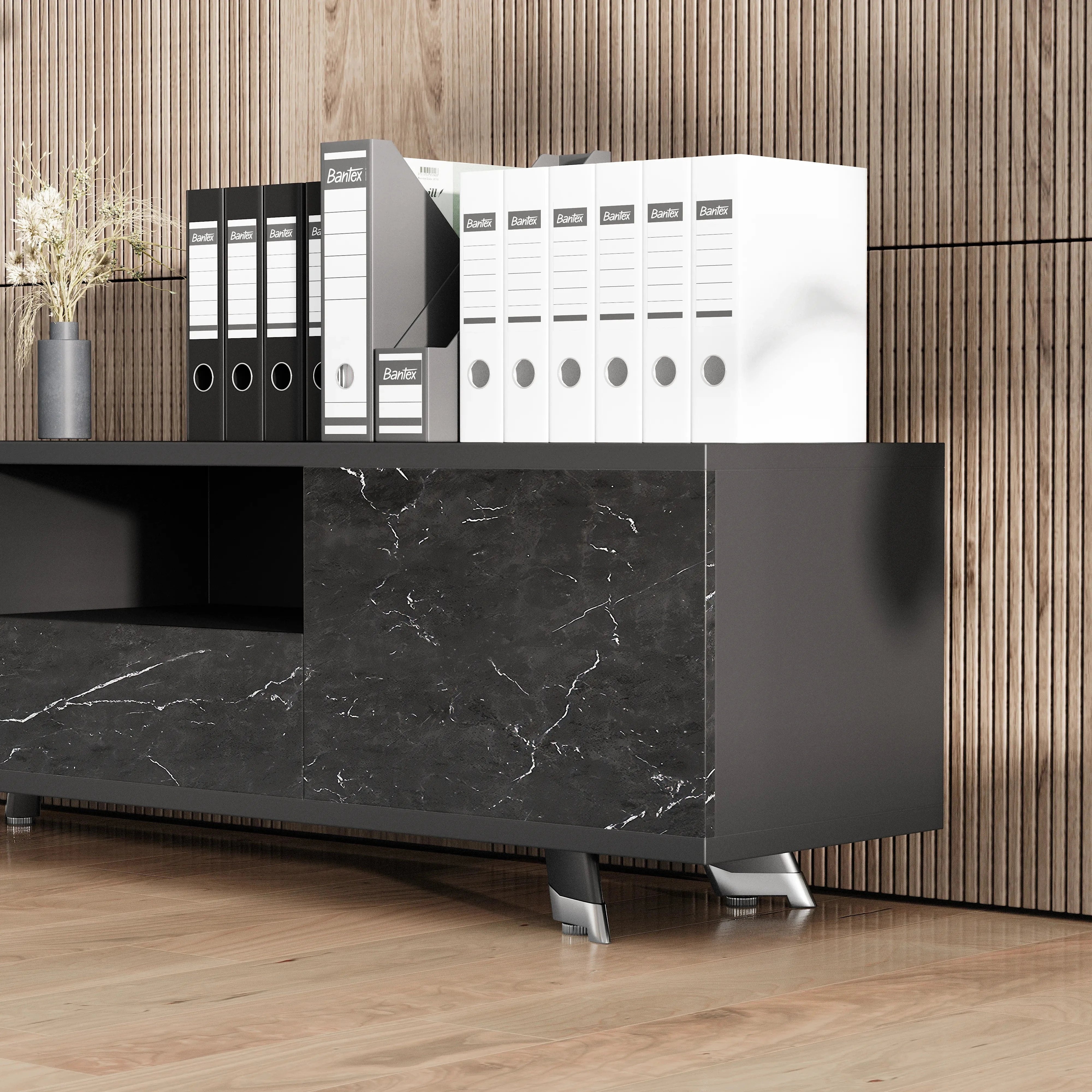 Francis ยท Office Sideboard Console Table w/ Storage
