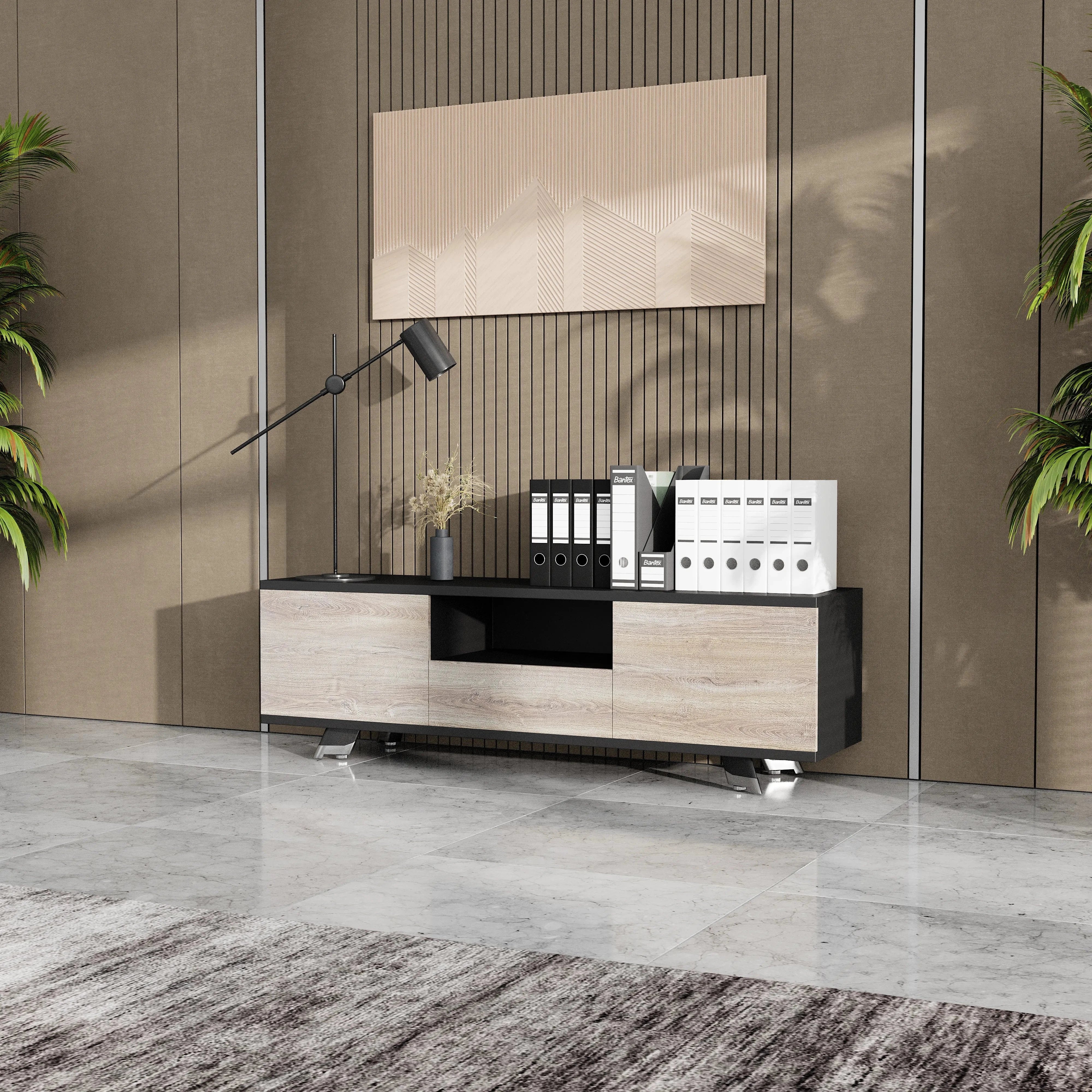 Francis ยท Office Sideboard Console Table w/ Storage