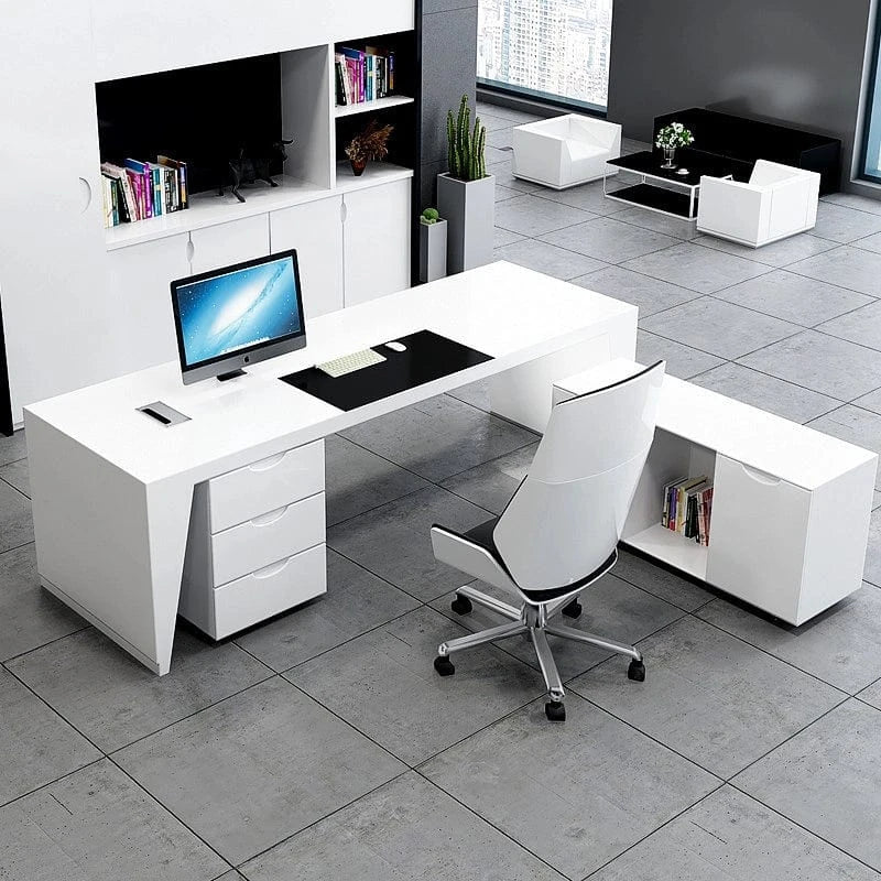 Gabriel ยท Executive Desk w/ Mobile Storage