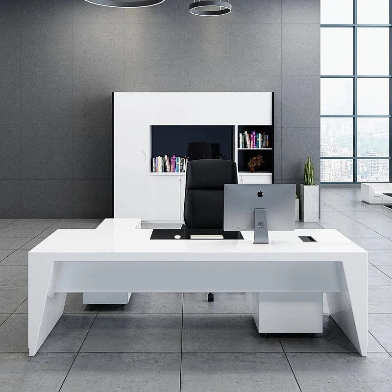 Gabriel ยท Executive Desk w/ Mobile Storage
