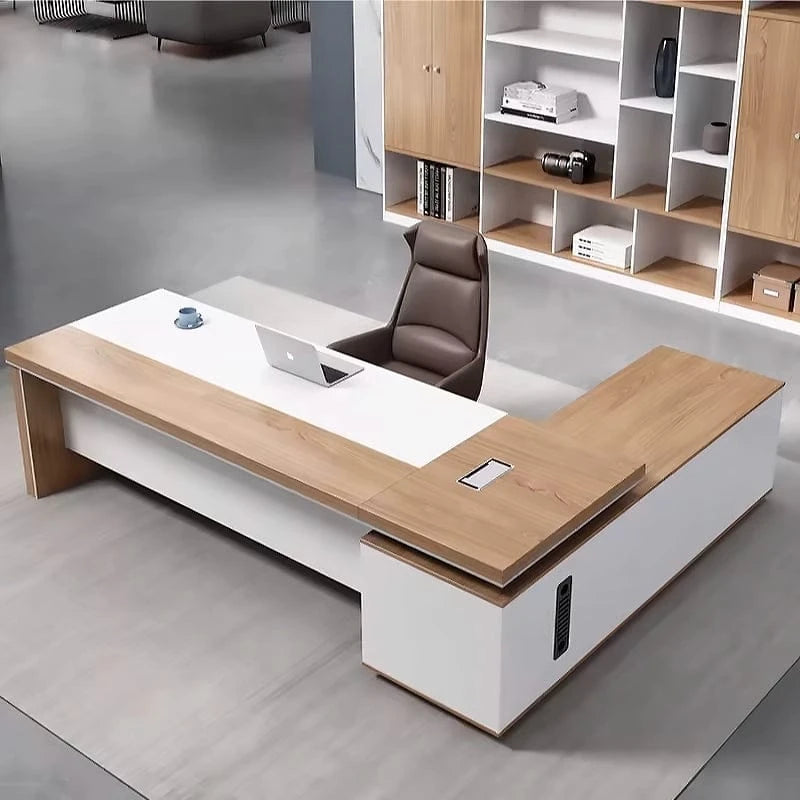 Lynx · Modern L-Shaped Executive Desk