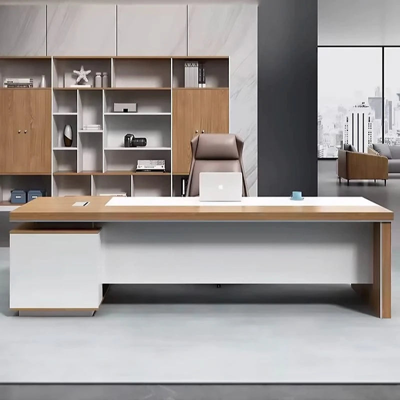 Lynx · Modern L-Shaped Executive Desk
