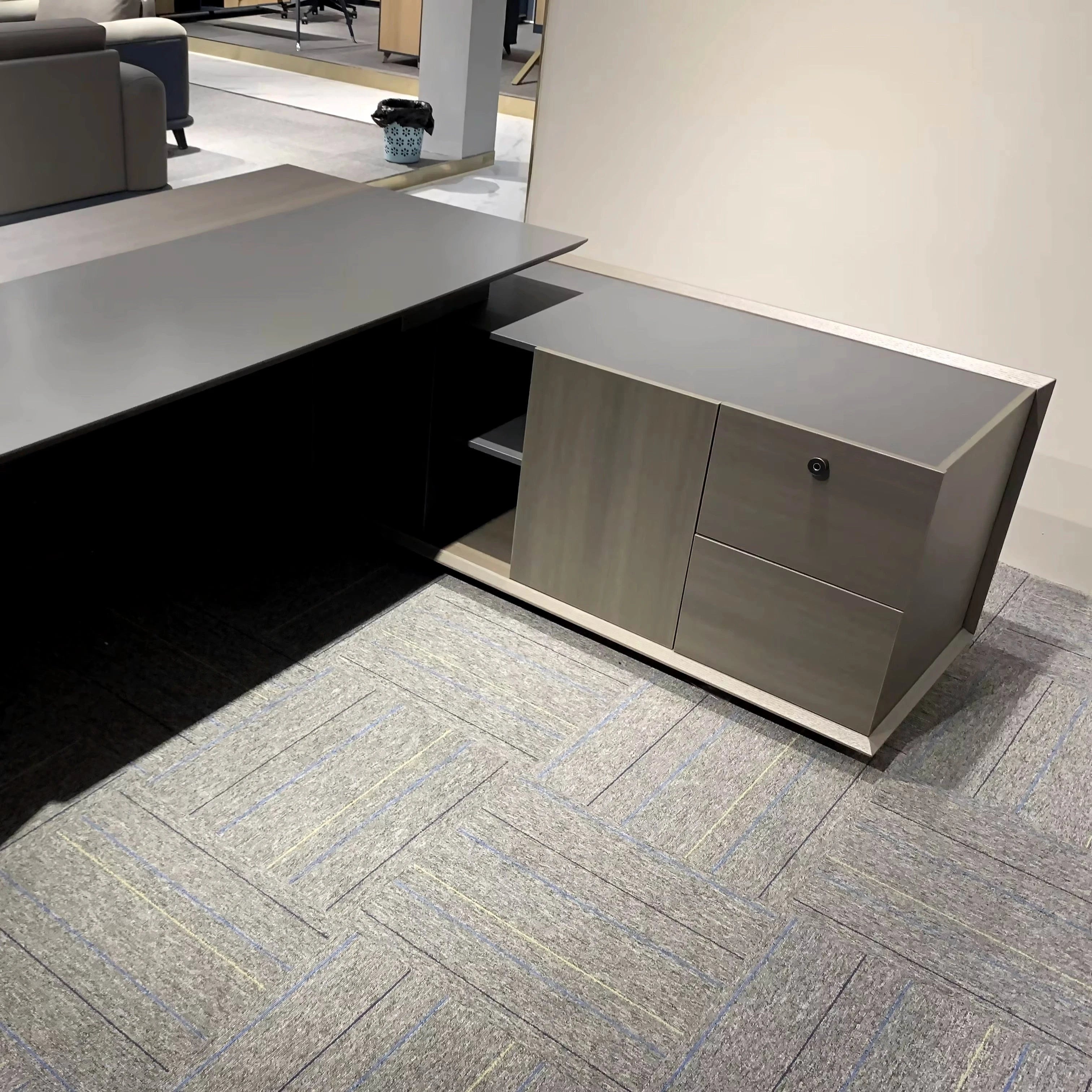 George · Modern L-Shaped Executive Desk