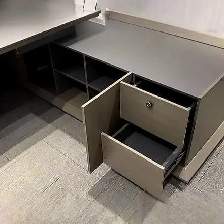 George · Modern L-Shaped Executive Desk