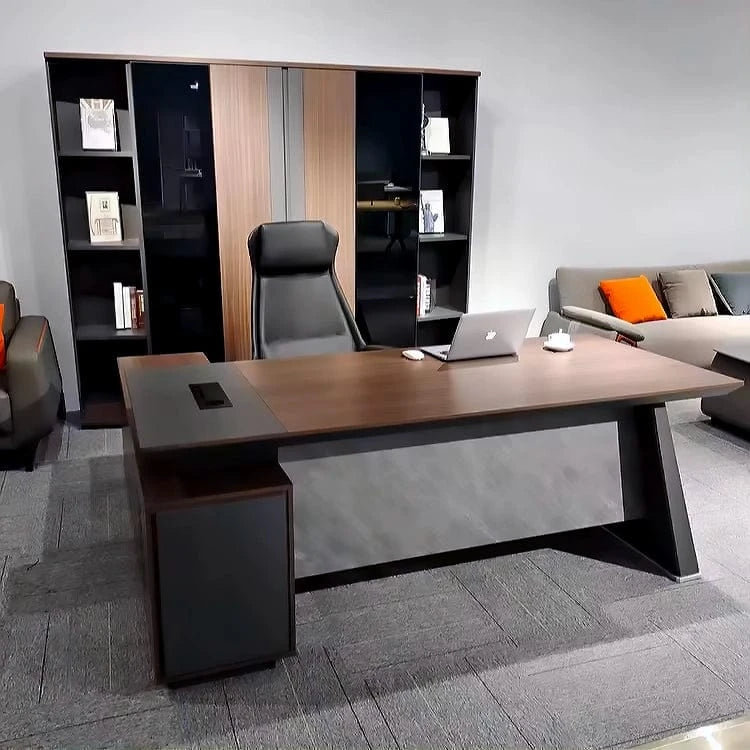 Gord ยท Modern L-Shaped Executive Desk