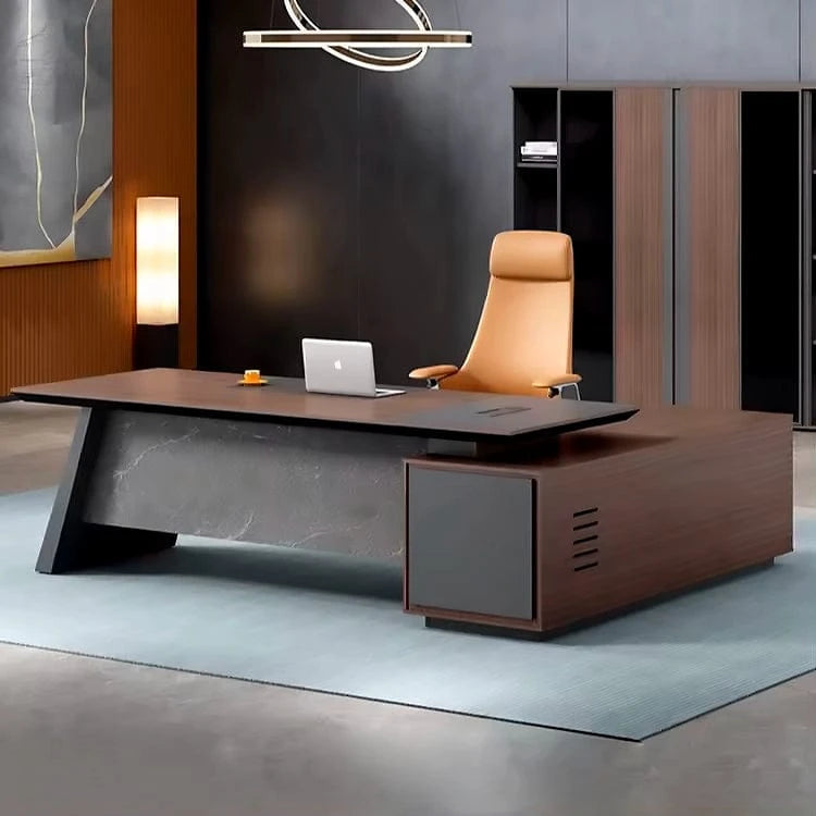Gord ยท Modern L-Shaped Executive Desk