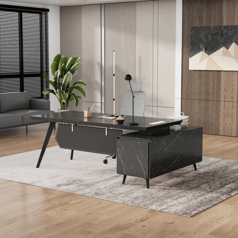 Granger · Modern L-Shaped Executive Desk