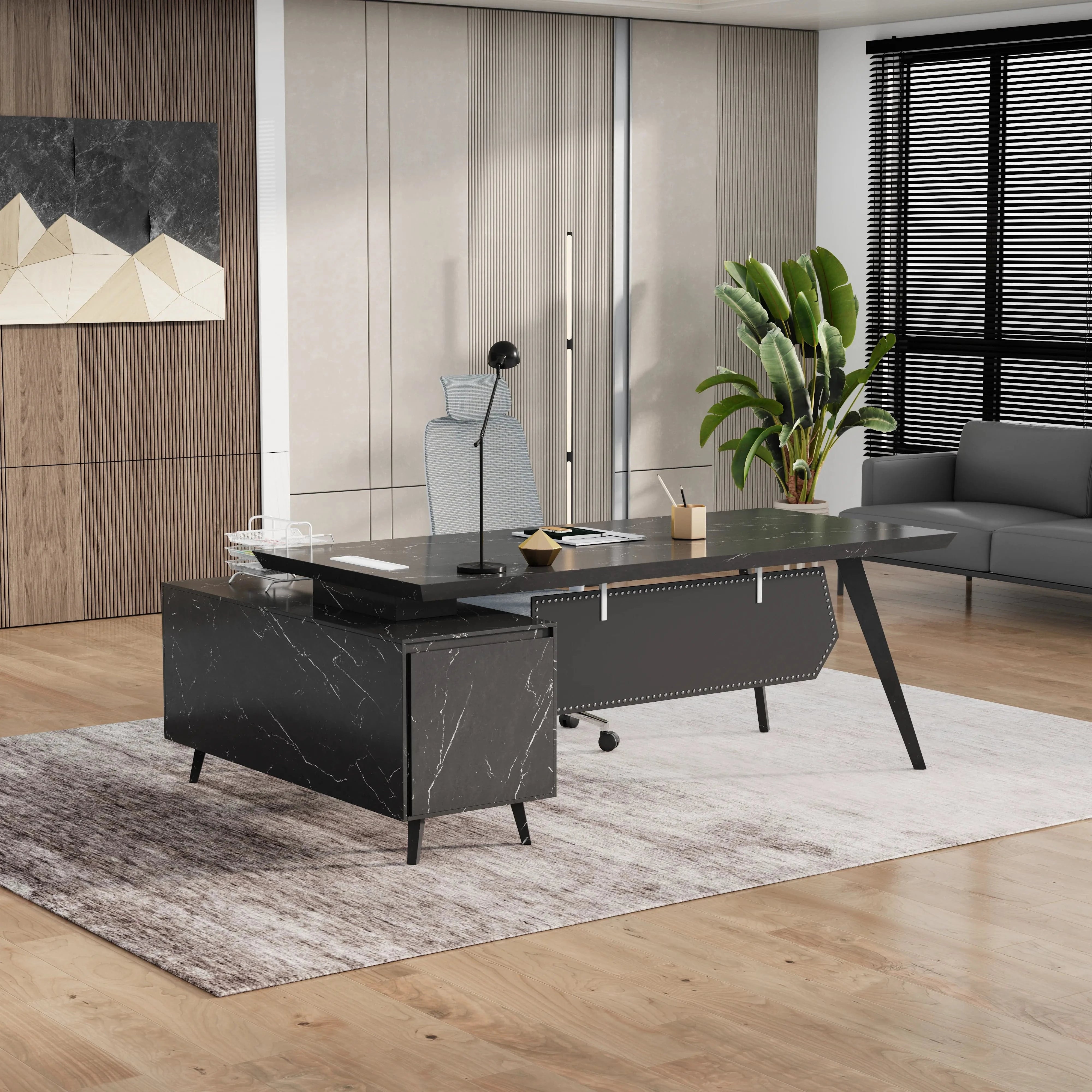 Granger · Modern L-Shaped Executive Desk