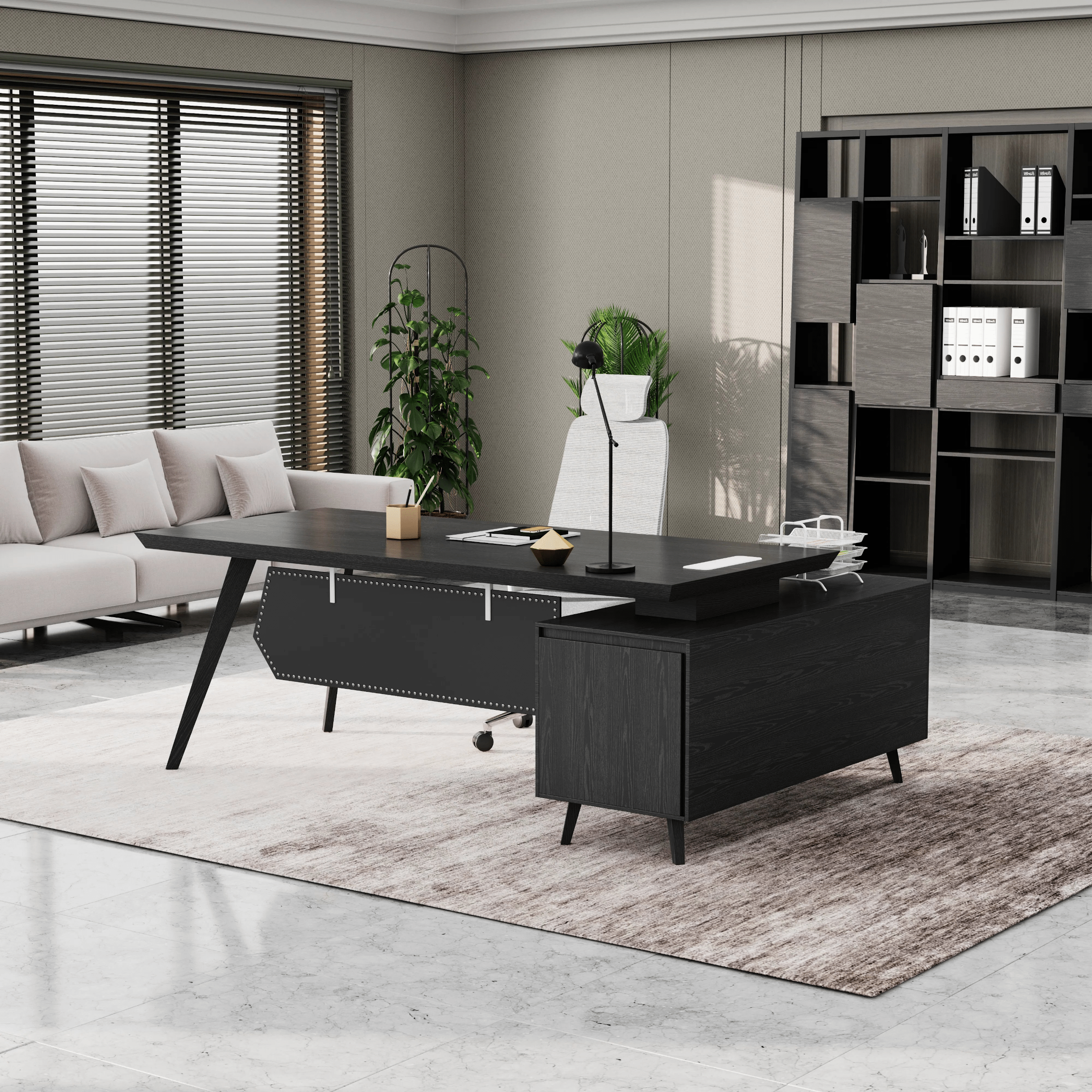 Granger · Modern L-Shaped Executive Desk