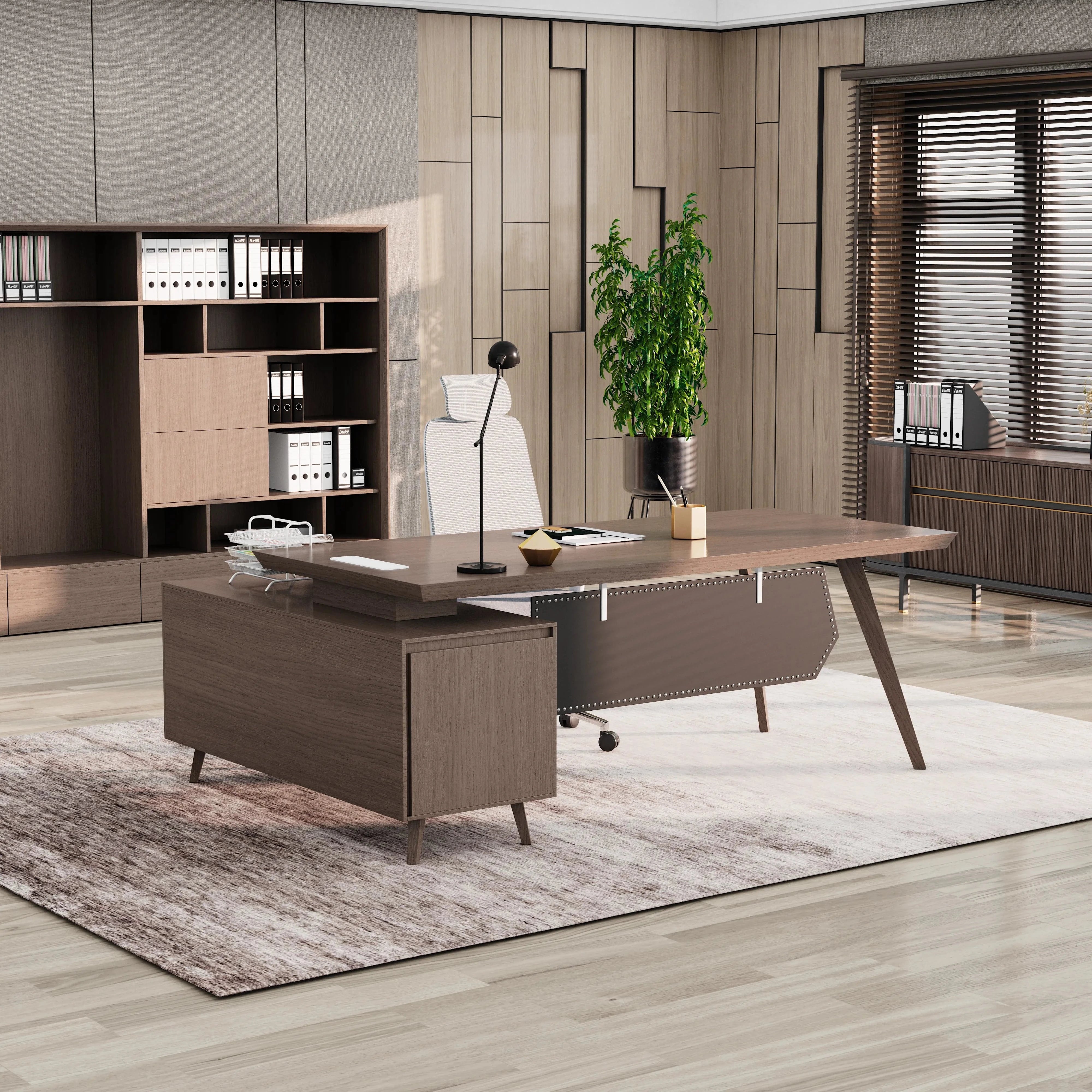 Granger · Modern L-Shaped Executive Desk
