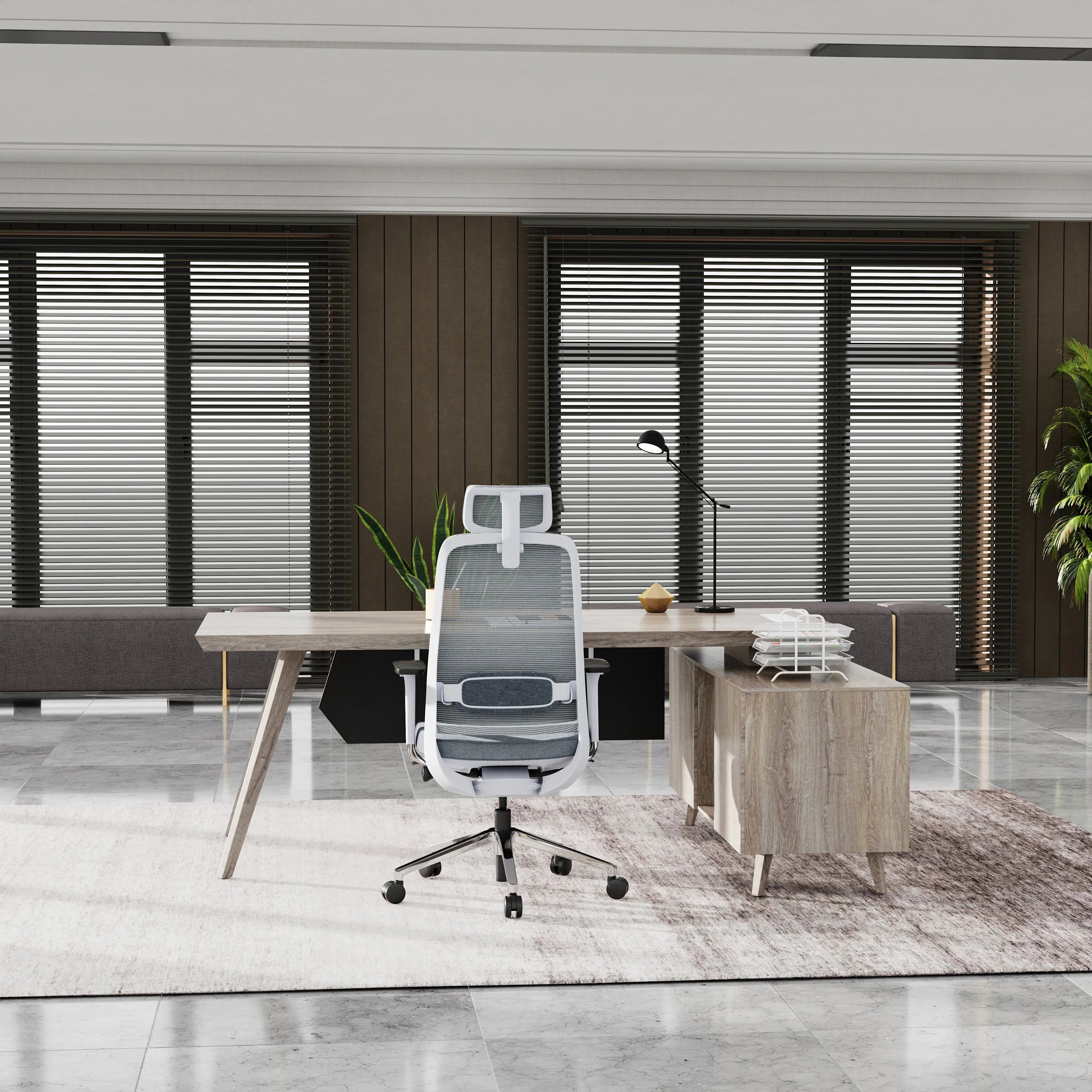 Granger · Modern L-Shaped Executive Desk