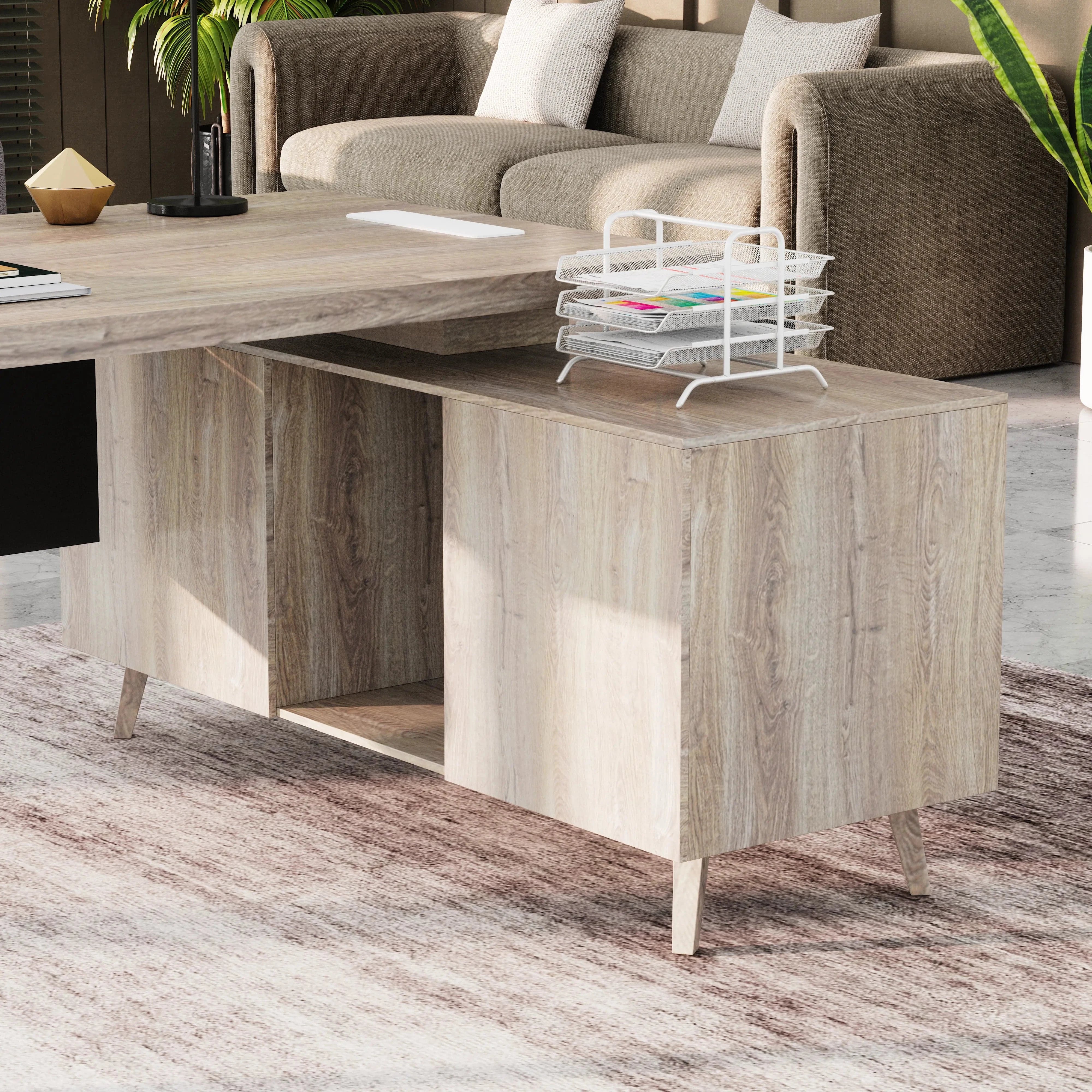 Granger · Modern L-Shaped Executive Desk