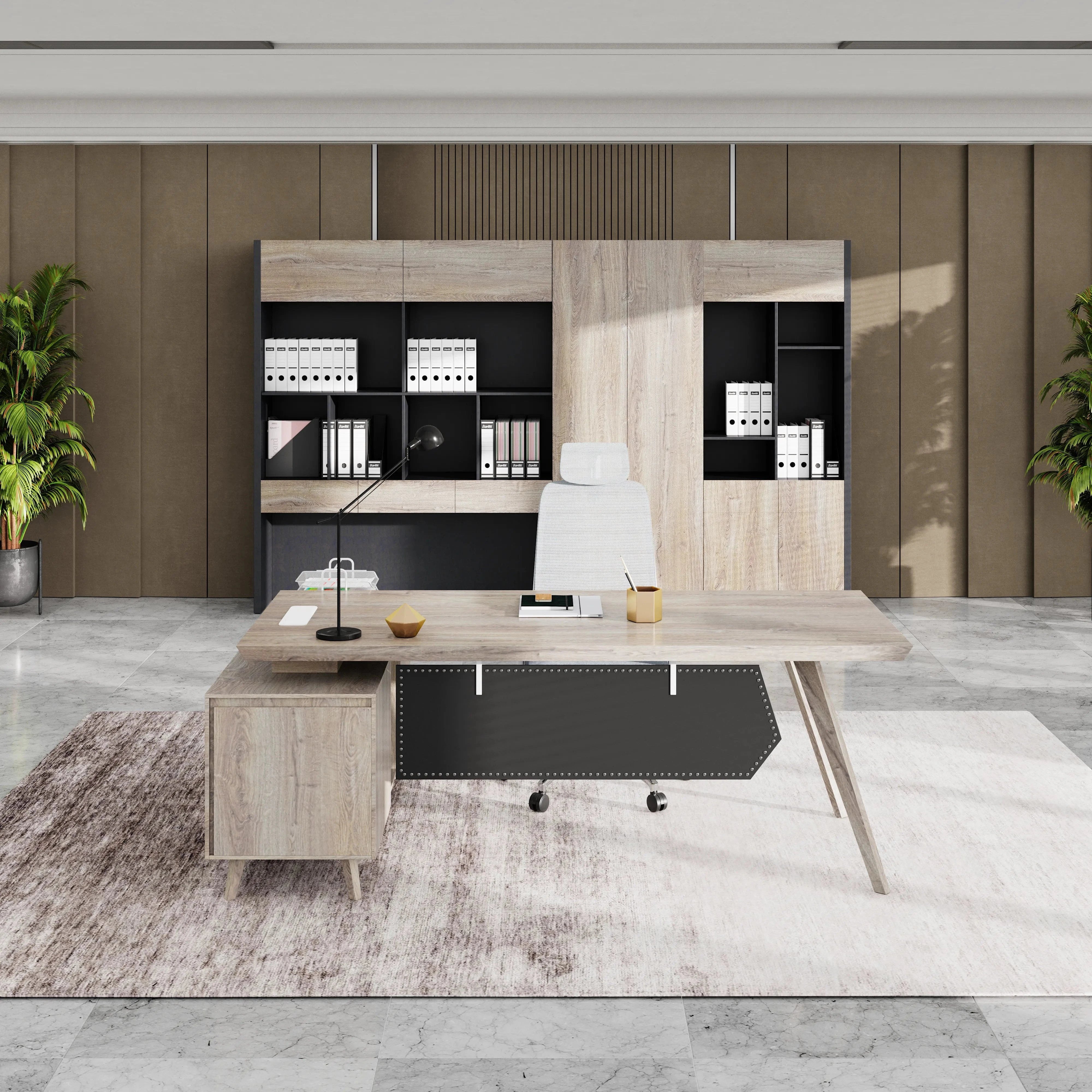 Granger · Modern L-Shaped Executive Desk