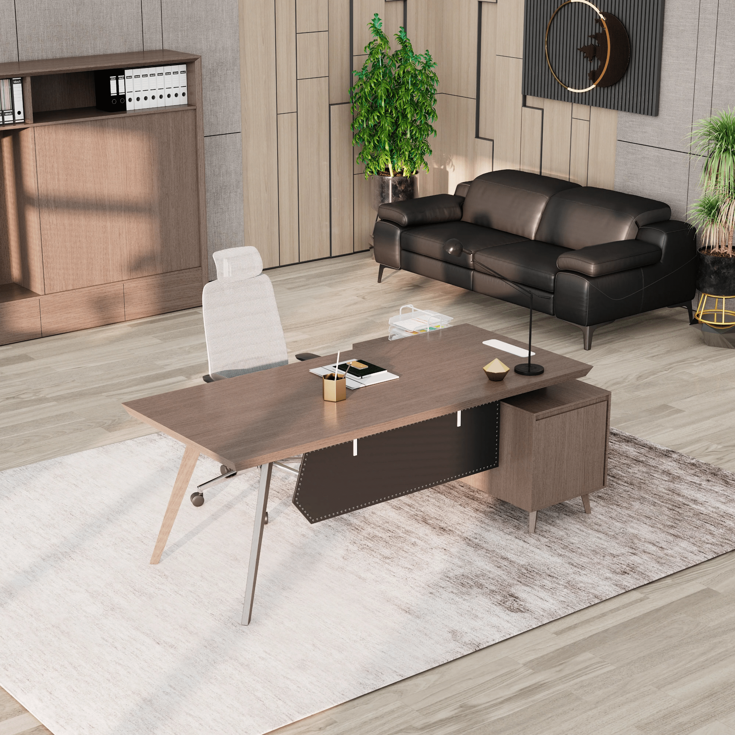 Granger · Modern L-Shaped Executive Desk