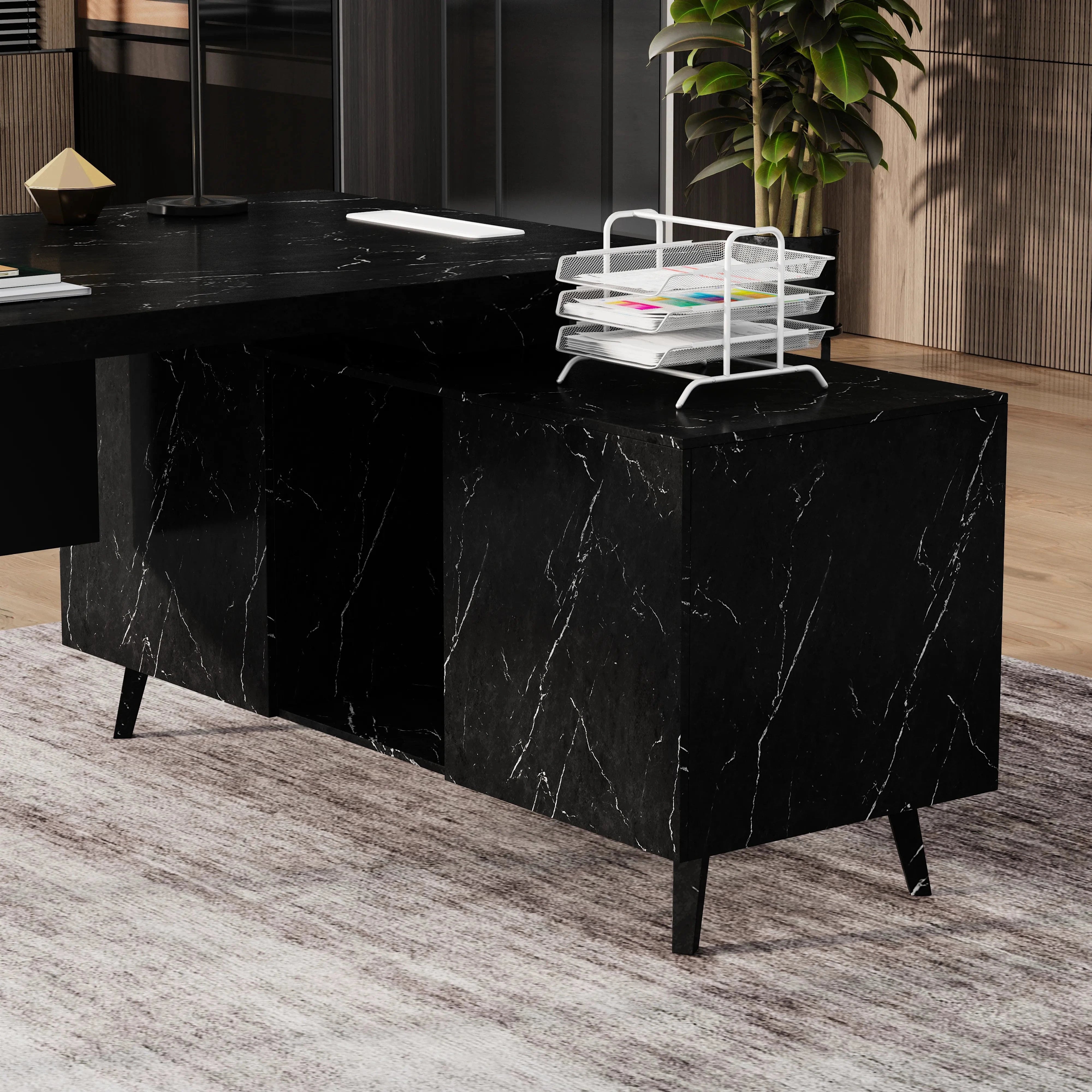 Granger · Modern L-Shaped Executive Desk