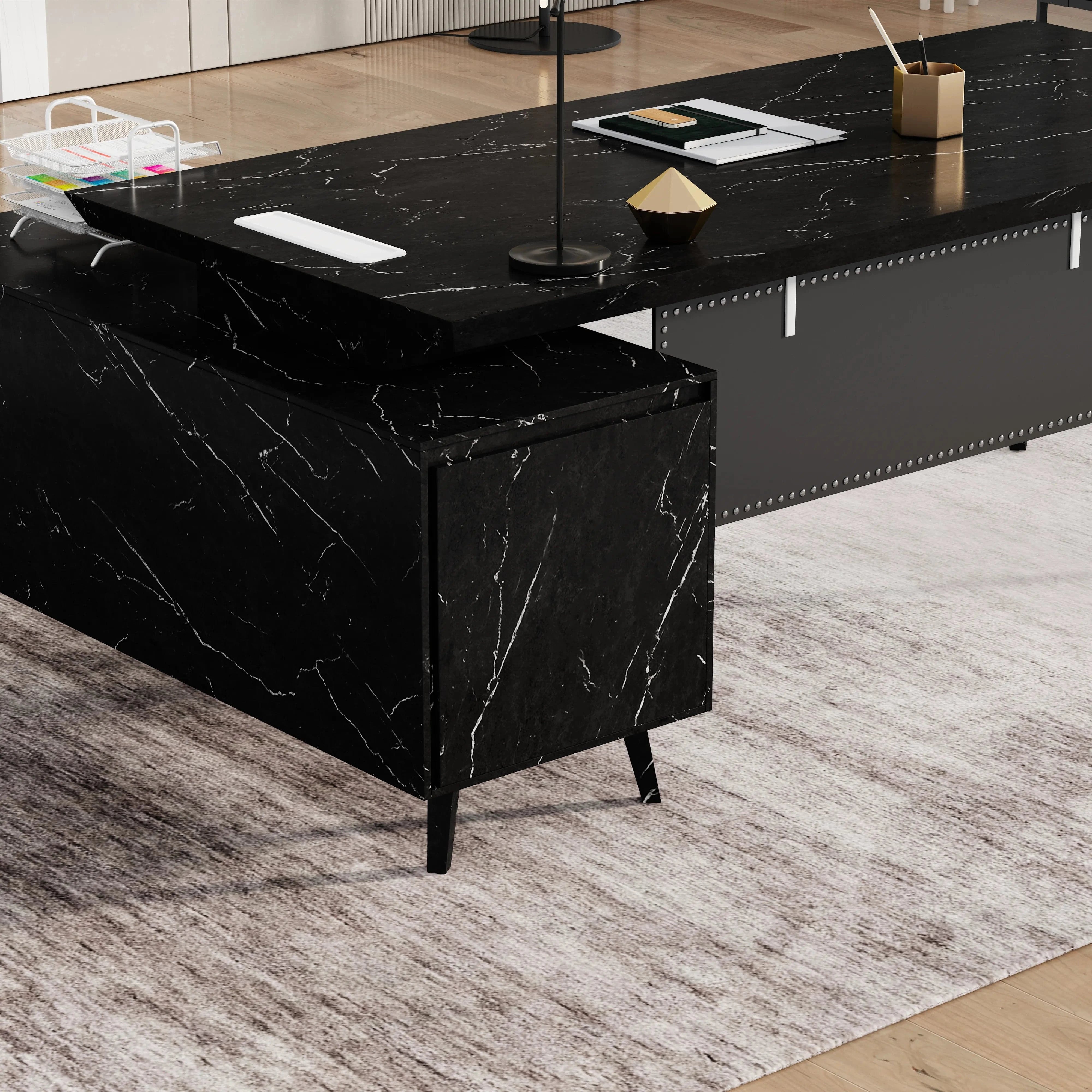 Granger · Modern L-Shaped Executive Desk
