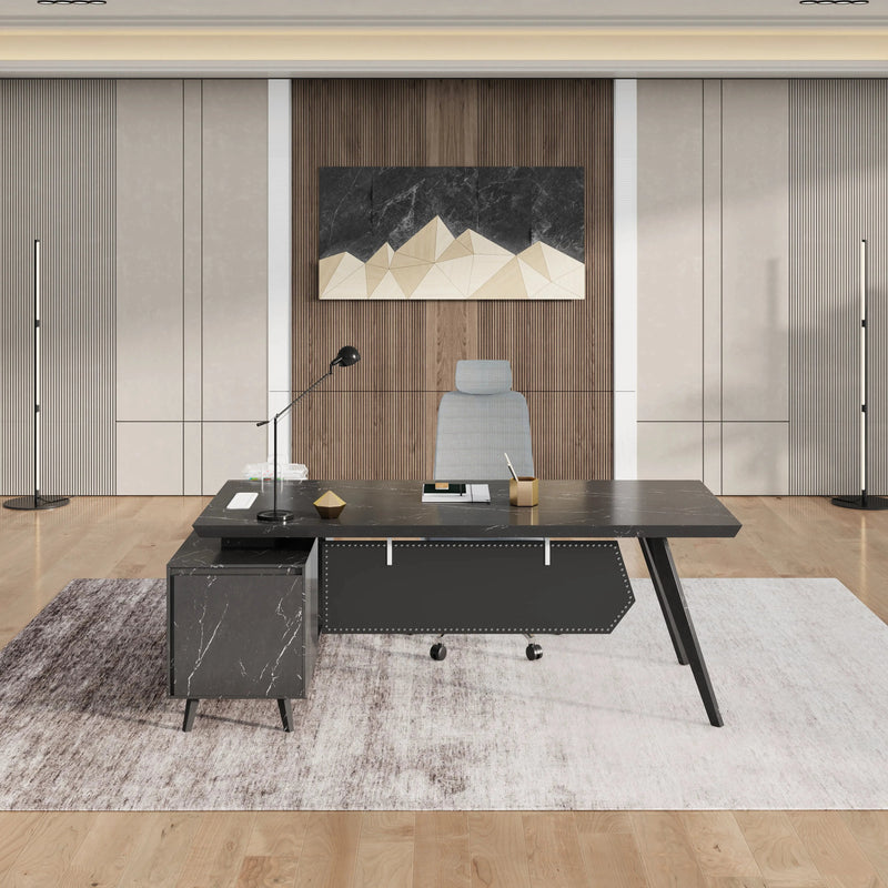 Granger · Modern L-Shaped Executive Desk