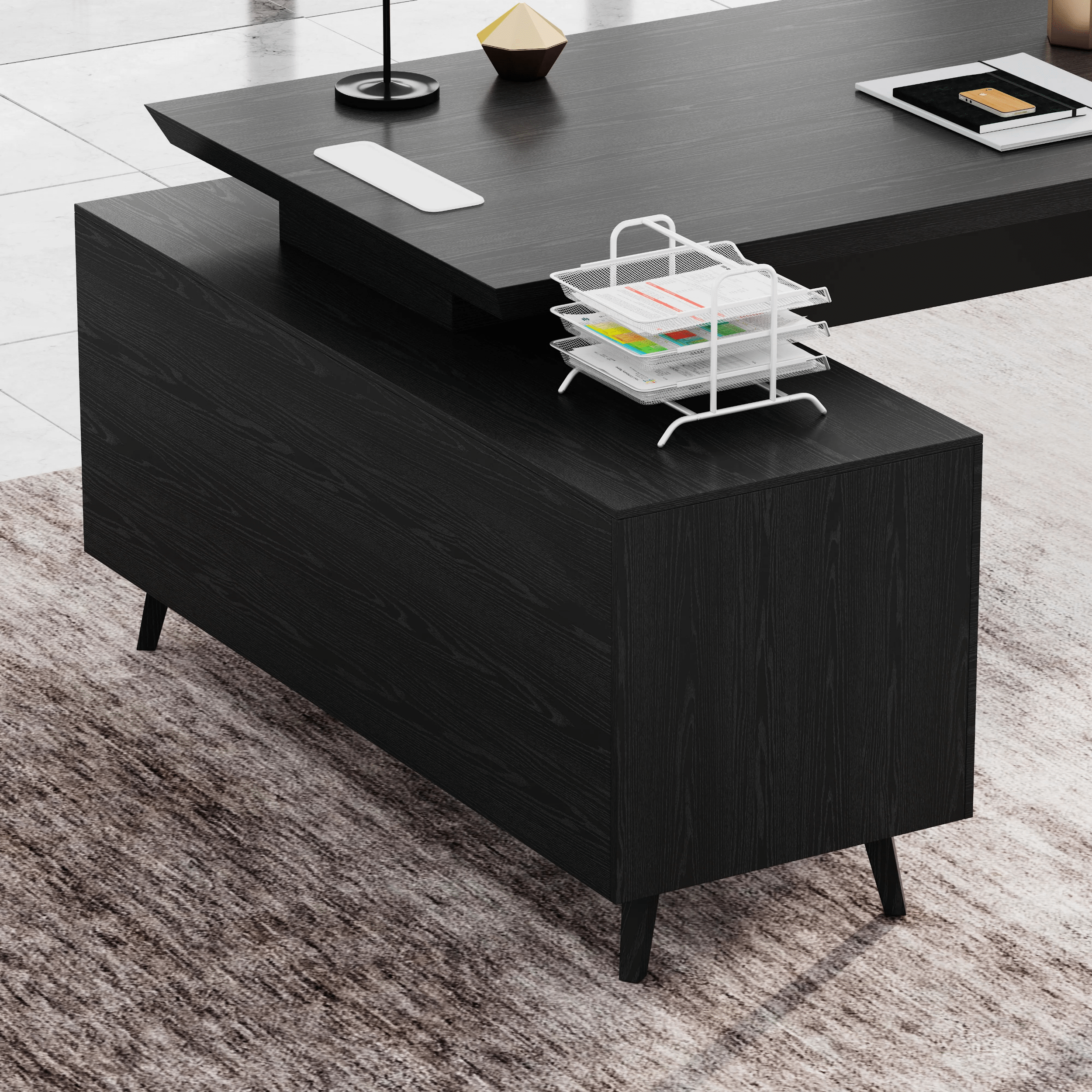 Granger · Modern L-Shaped Executive Desk