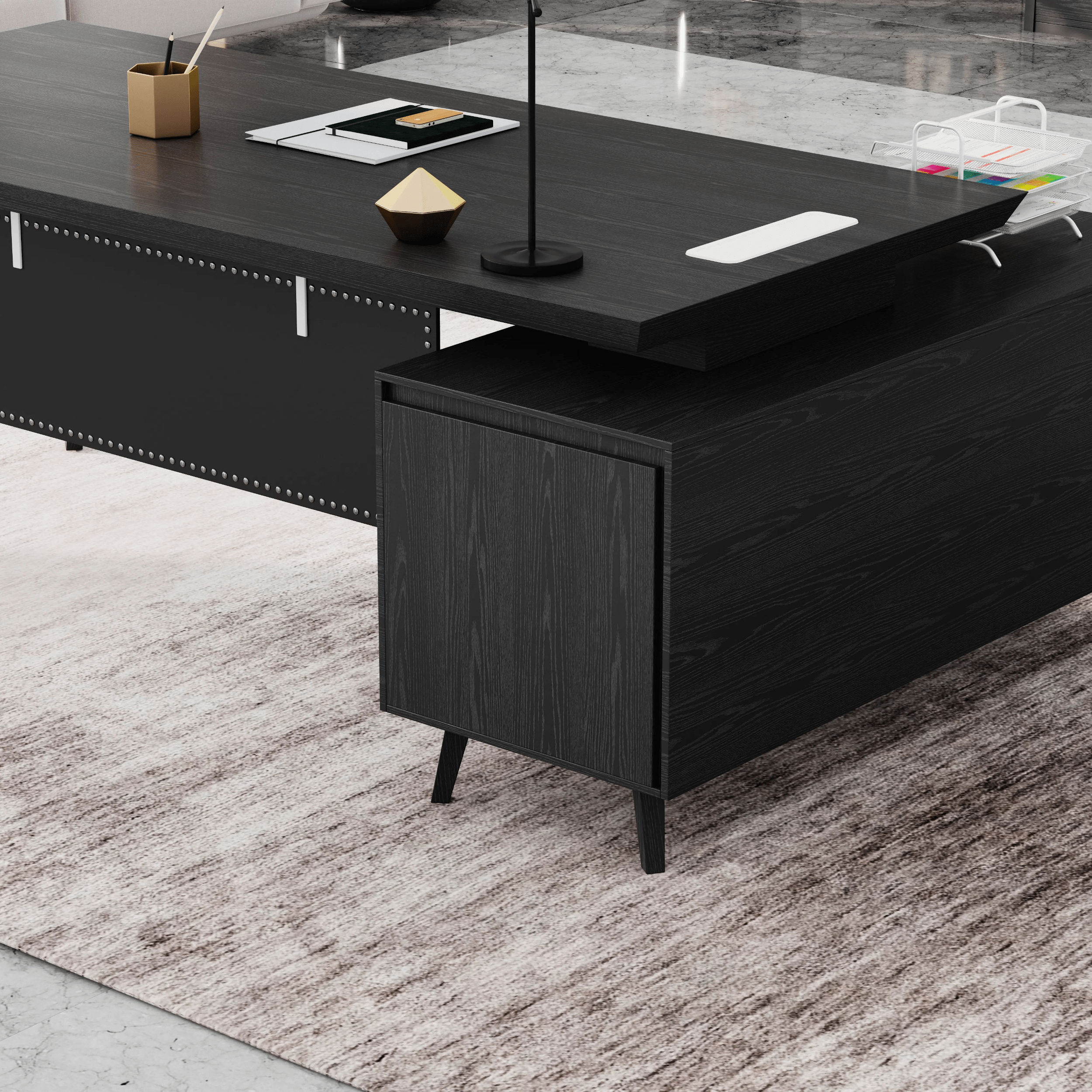 Granger · Modern L-Shaped Executive Desk