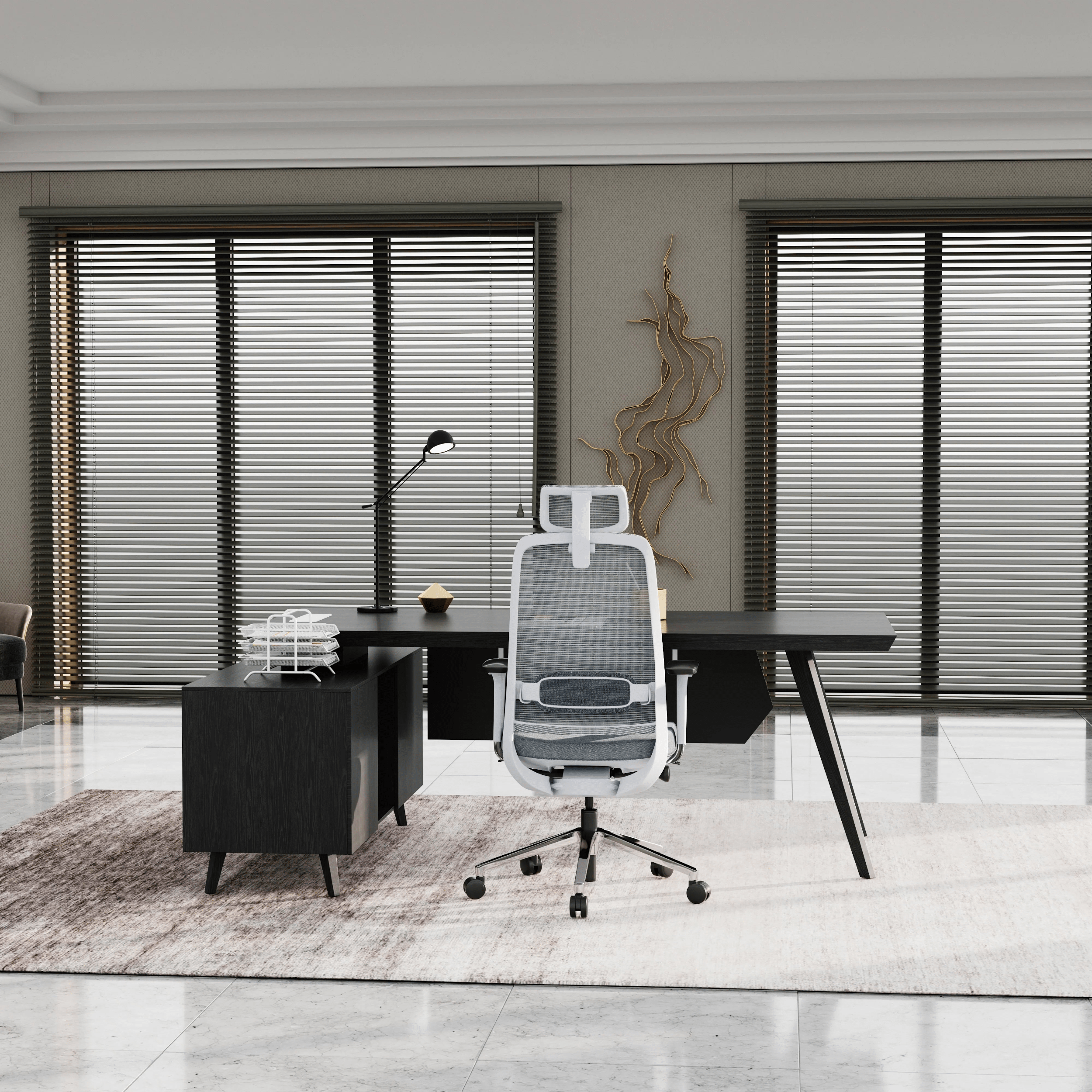 Granger · Modern L-Shaped Executive Desk