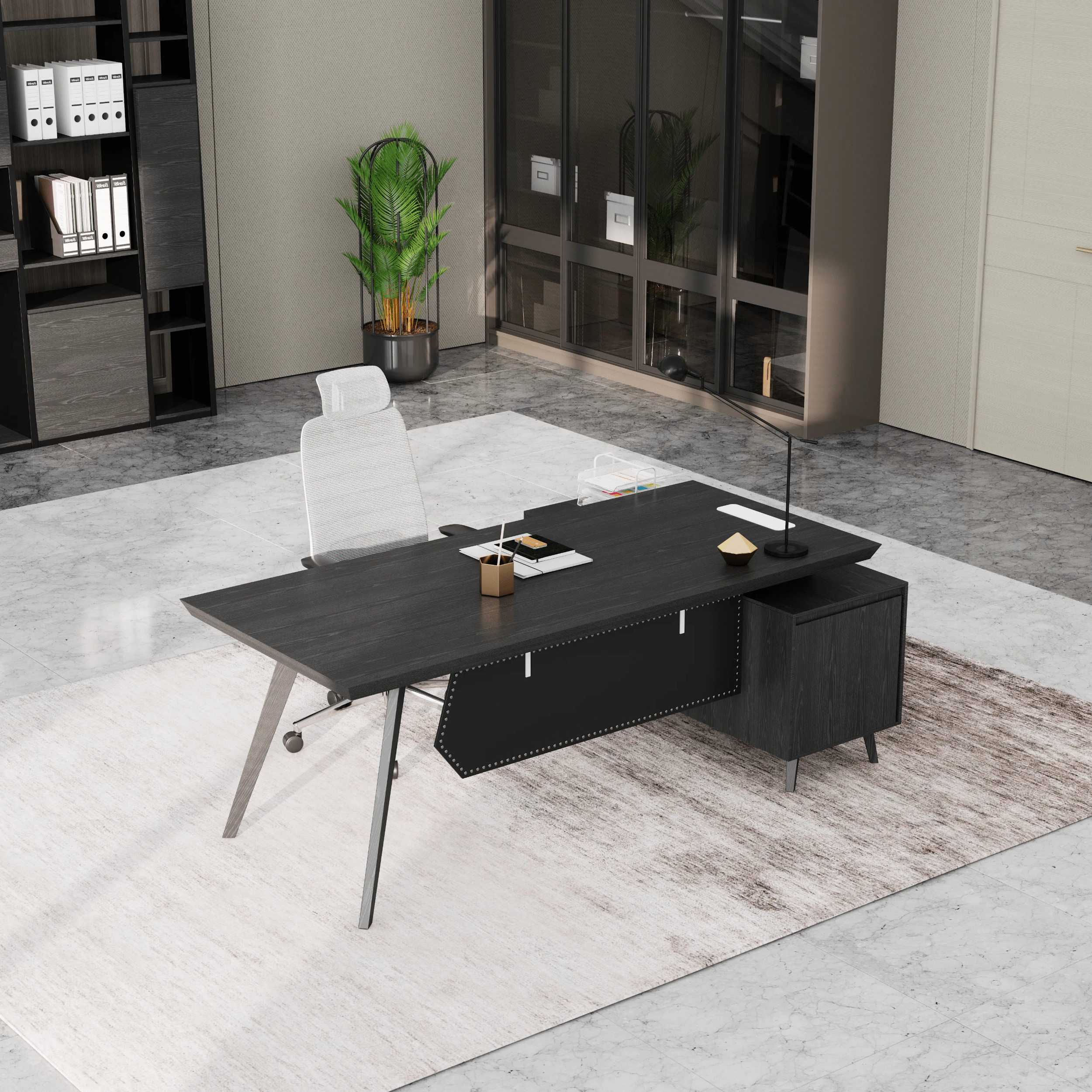 Granger · Modern L-Shaped Executive Desk