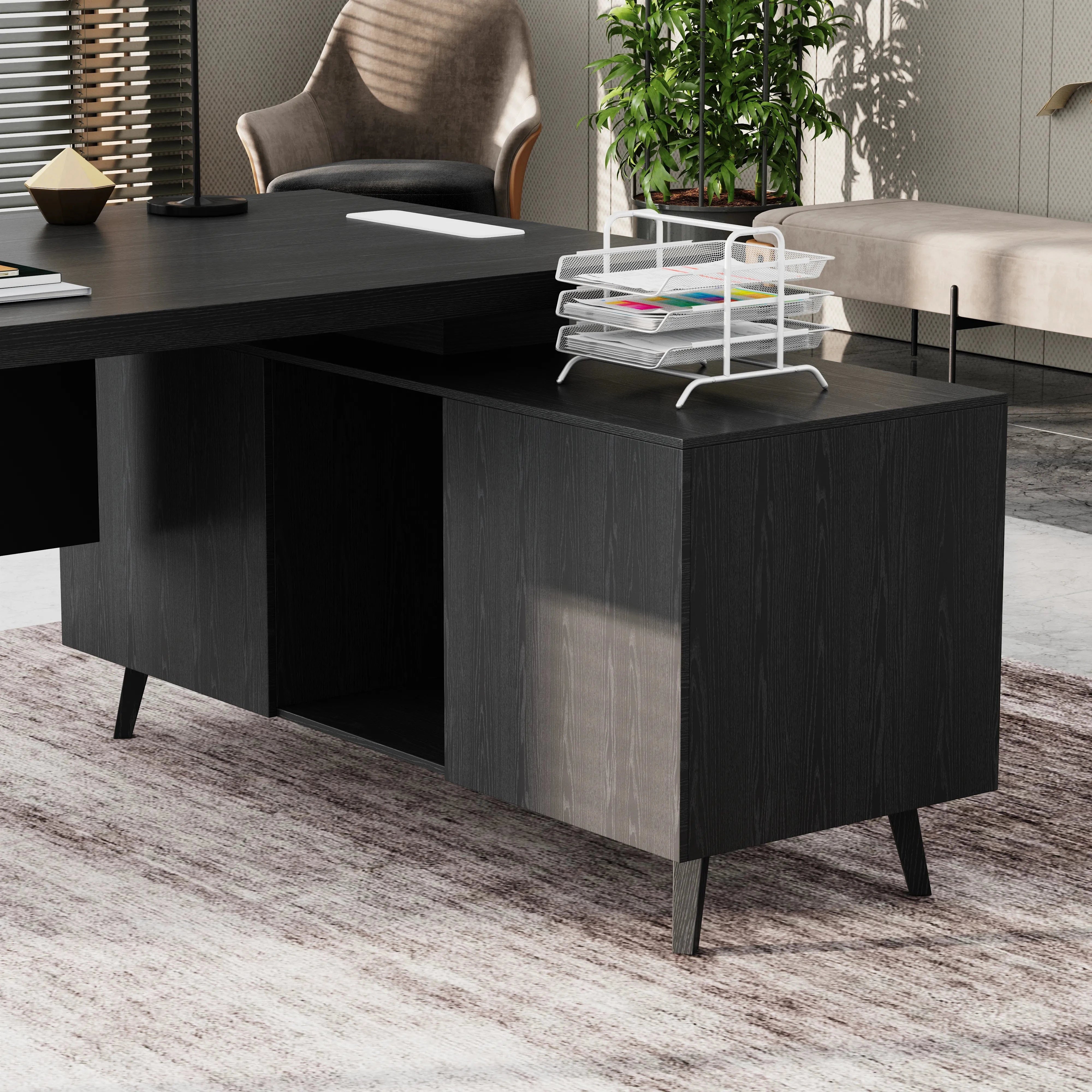Granger · Modern L-Shaped Executive Desk