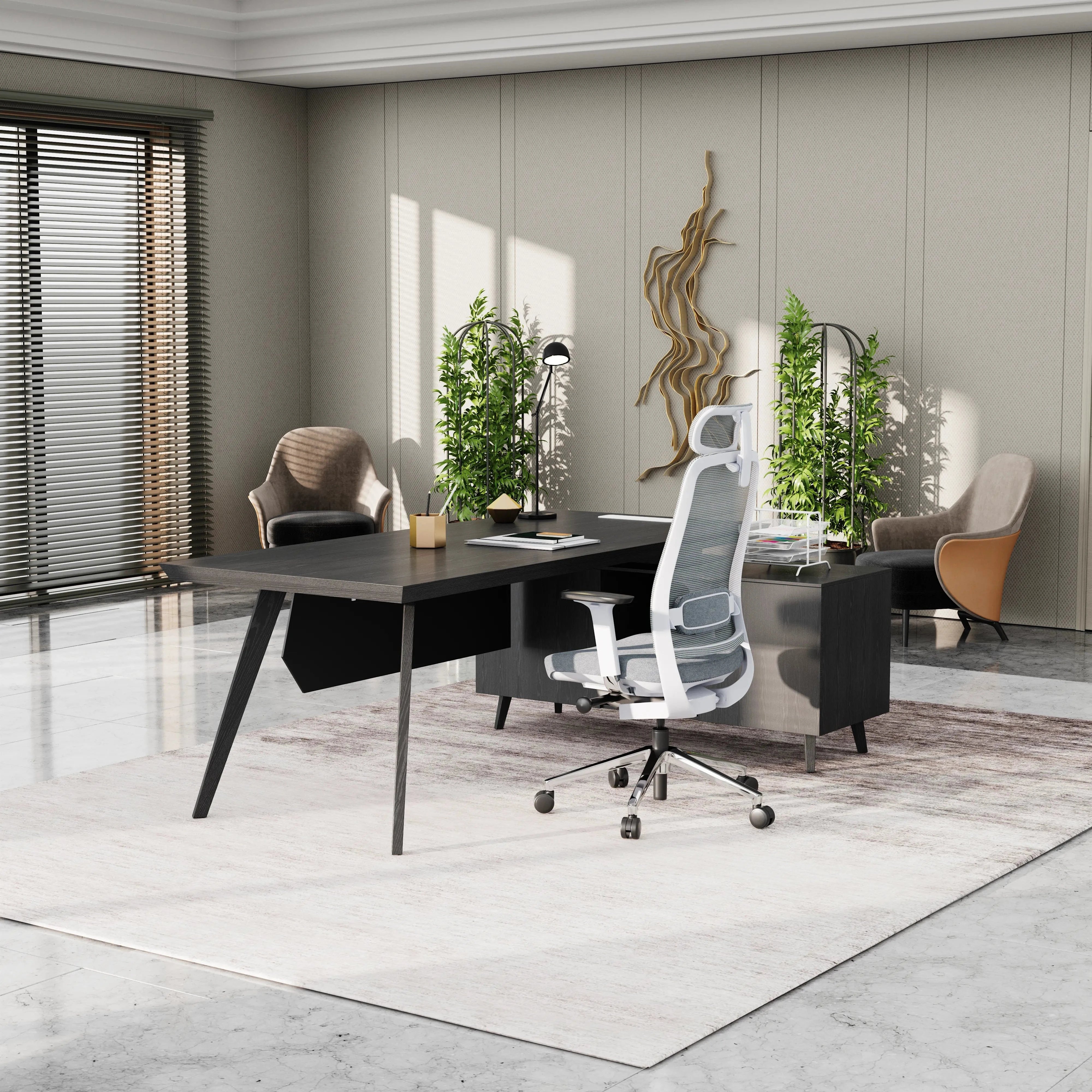 Granger · Modern L-Shaped Executive Desk