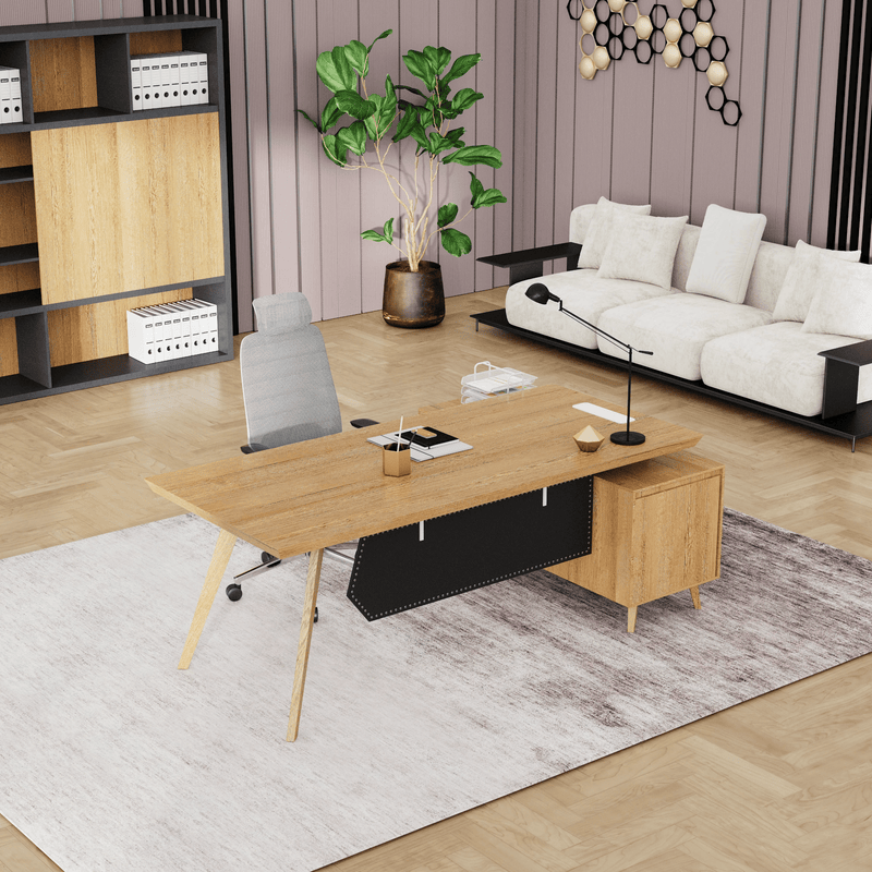 Granger · Modern L-Shaped Executive Desk