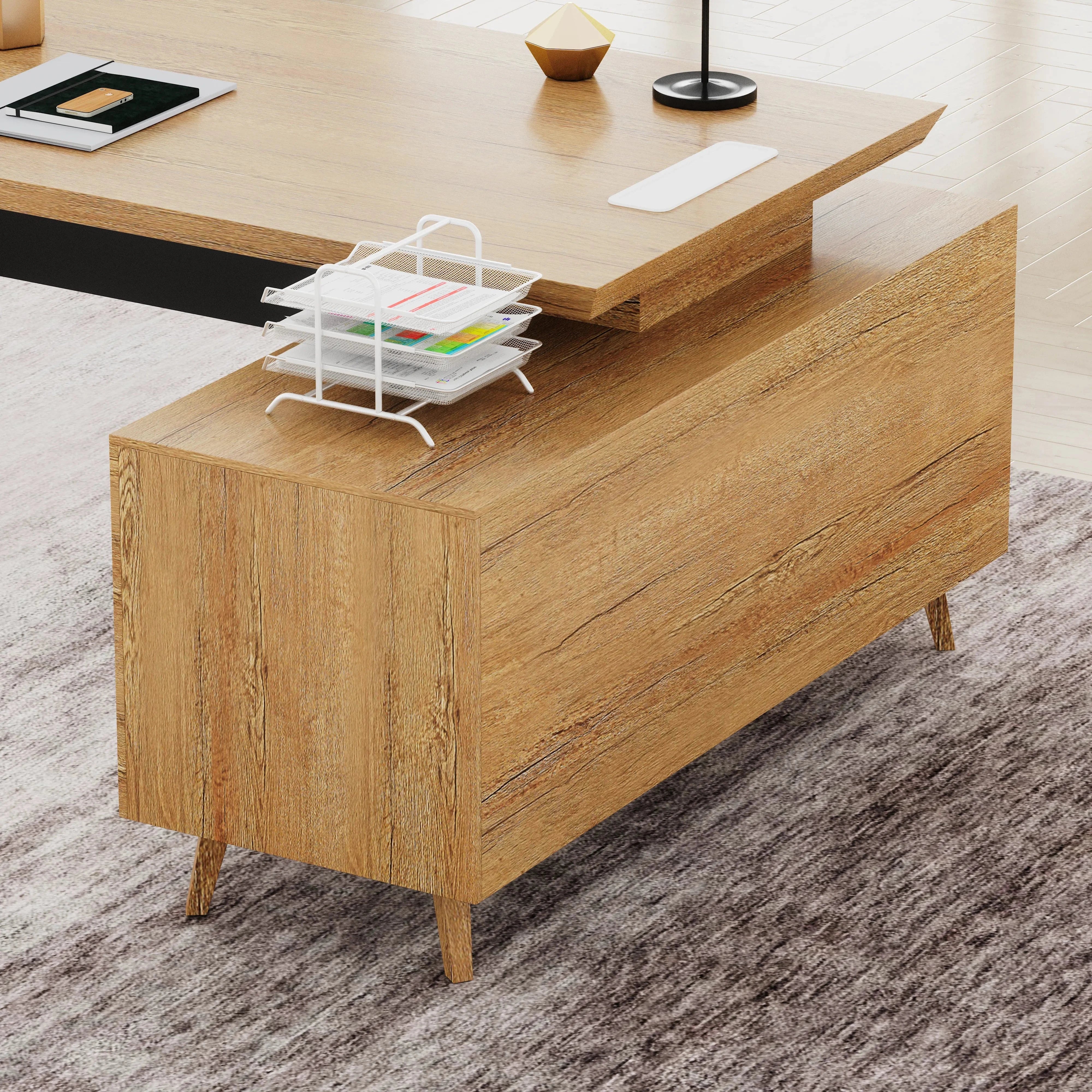 Granger · Modern L-Shaped Executive Desk