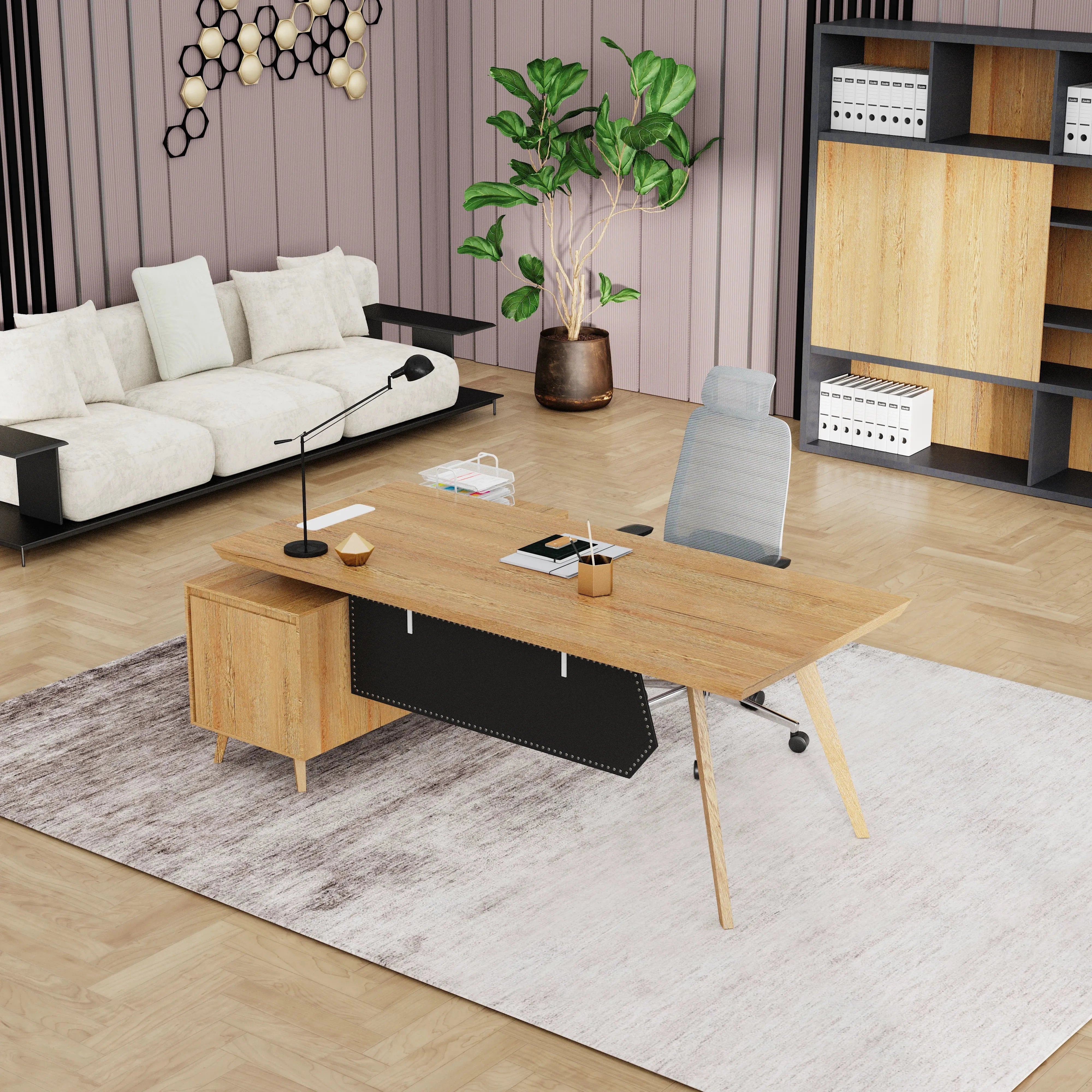 Granger · Modern L-Shaped Executive Desk