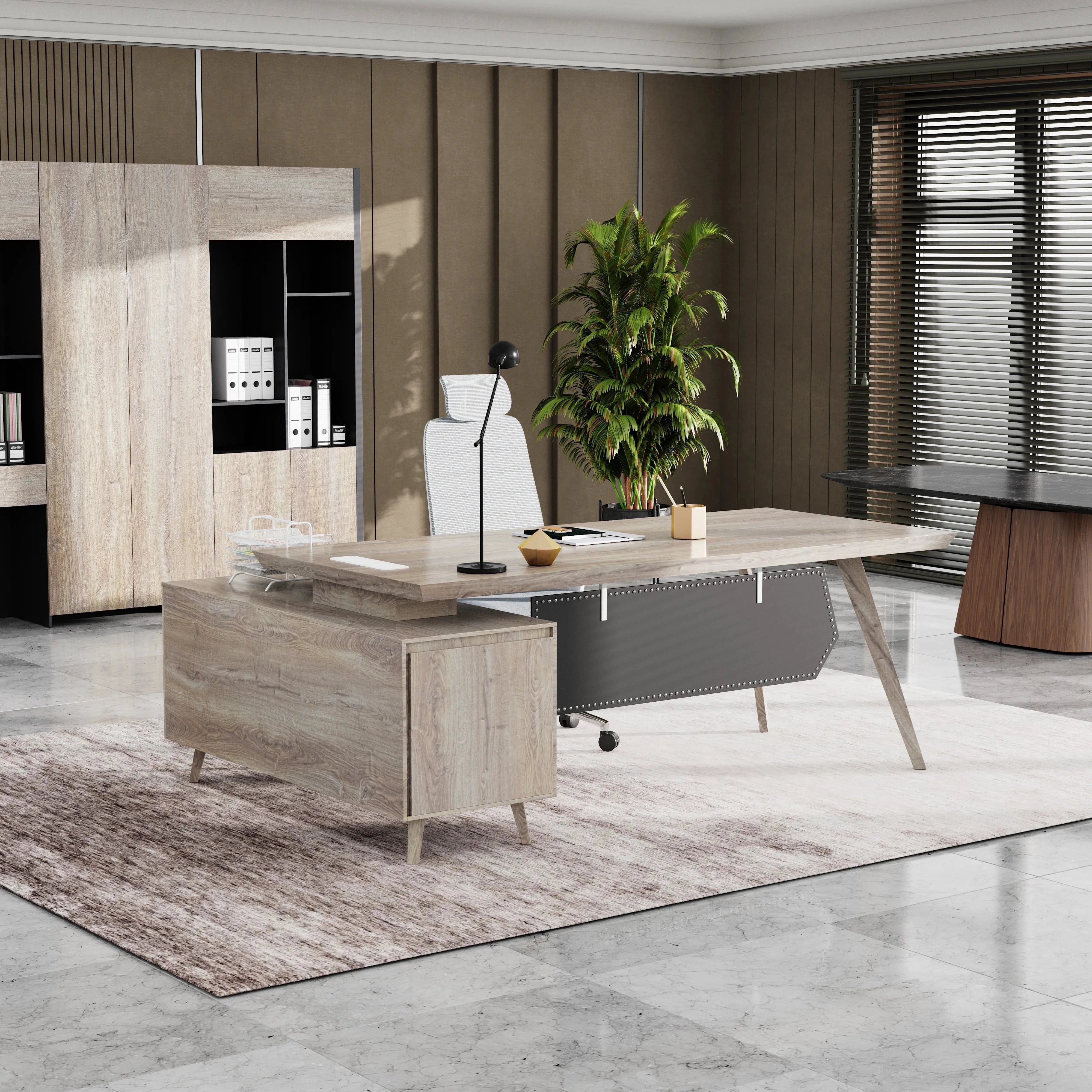 Granger · Modern L-Shaped Executive Desk