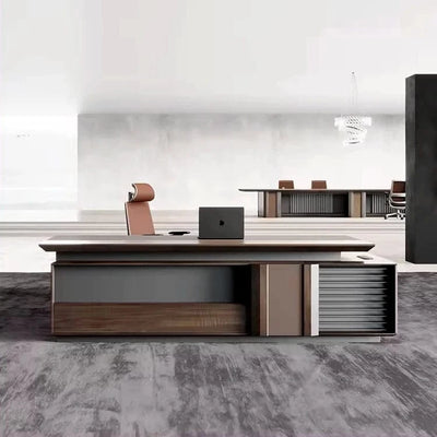 Hade ยท Modern L-Shaped Executive Desk