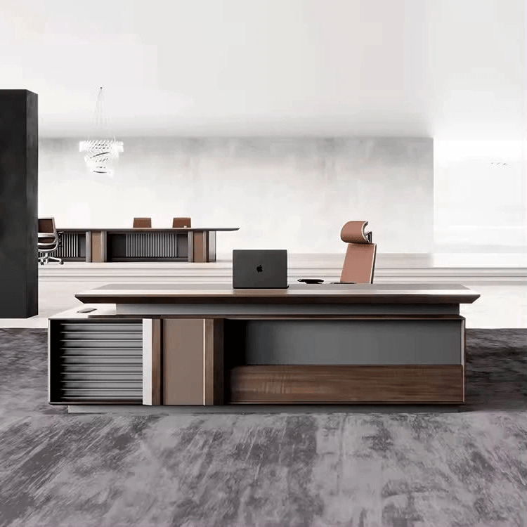 Hade · Modern L-Shaped Executive Desk