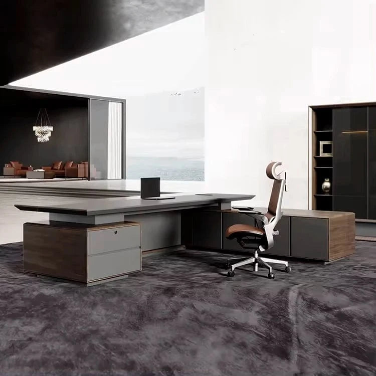 Hade · Modern L-Shaped Executive Desk