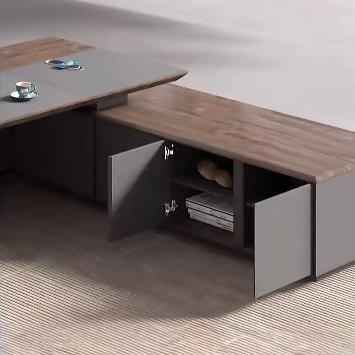 Hade · Modern L-Shaped Executive Desk