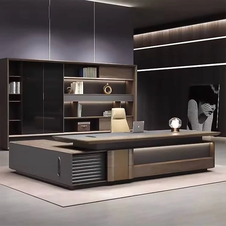 Hade · Modern L-Shaped Executive Desk