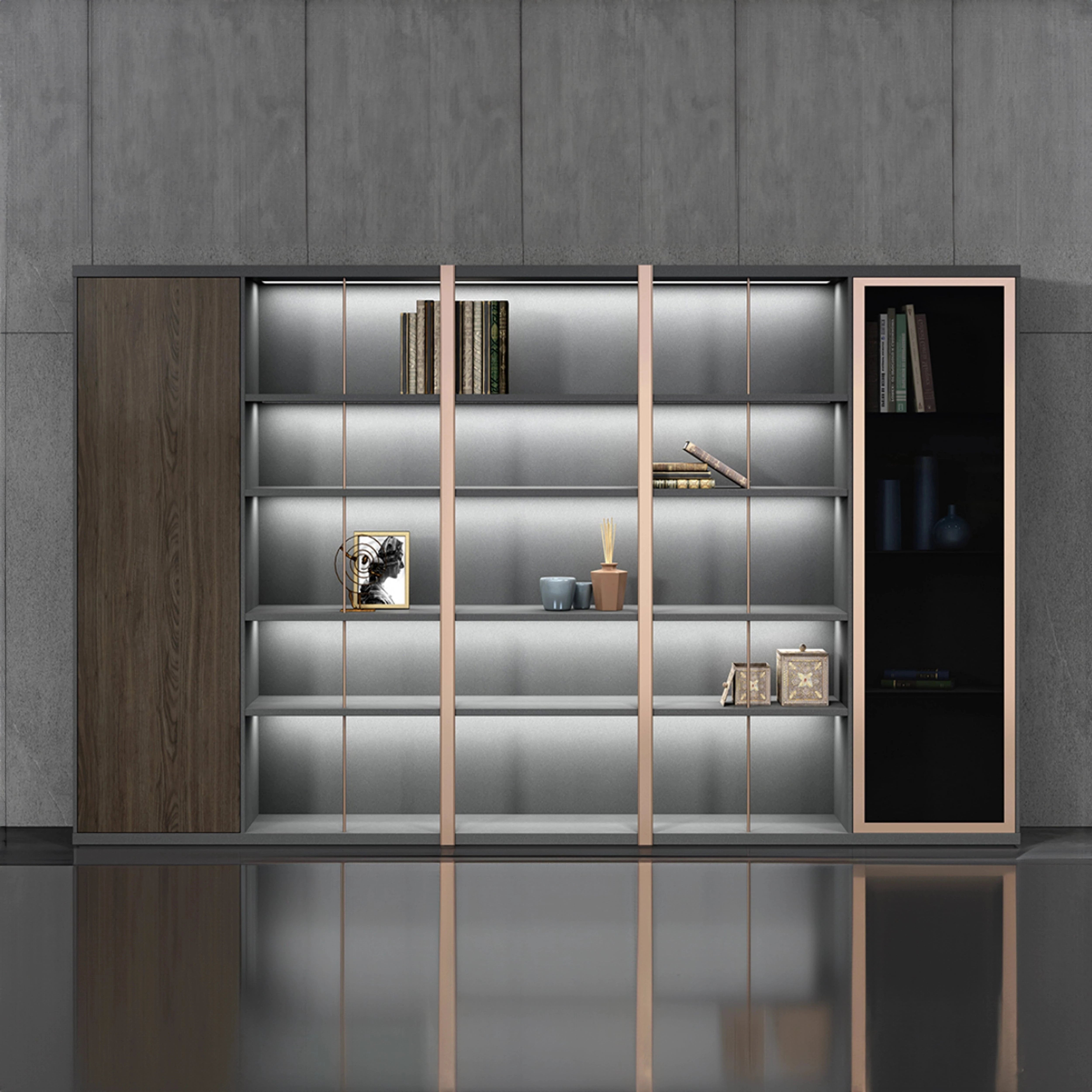 Biblioteca de pared abierta Hannah de 95 a 126