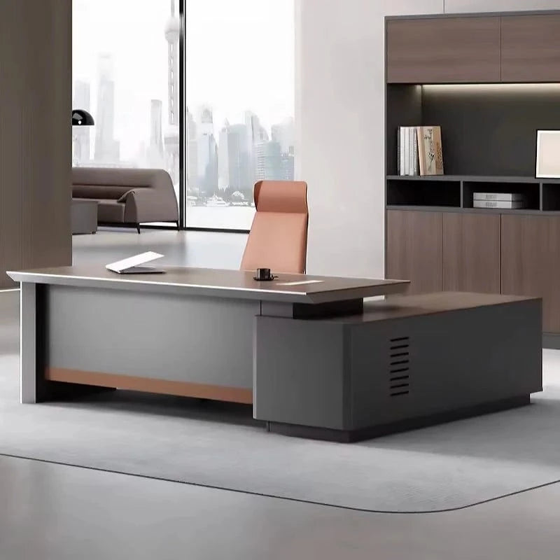 Harmony · Modern L-Shaped Executive Desk