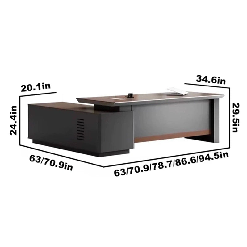 Harmony · Modern L-Shaped Executive Desk
